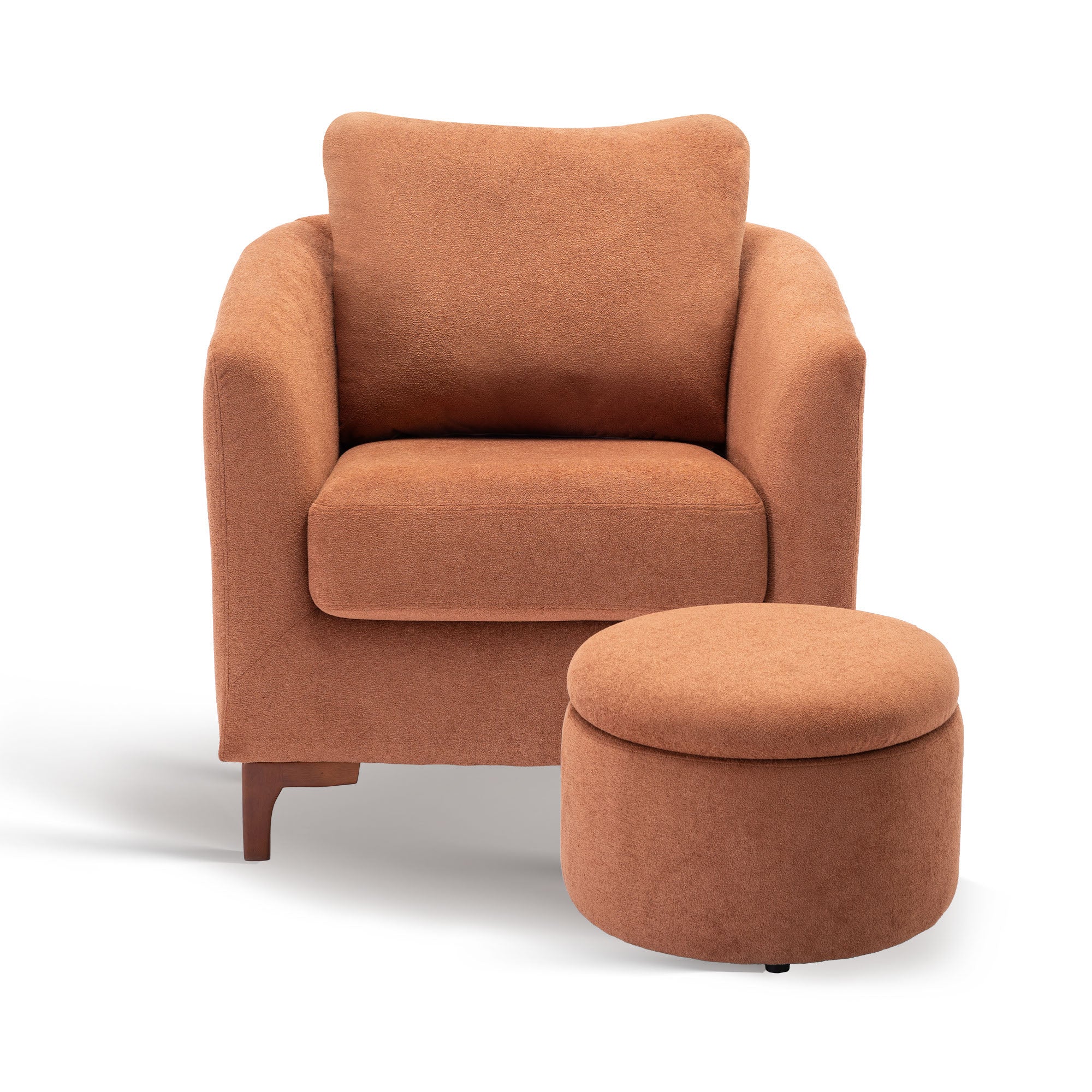COLAMY SOLMI Scandi Cozy Accent Chair