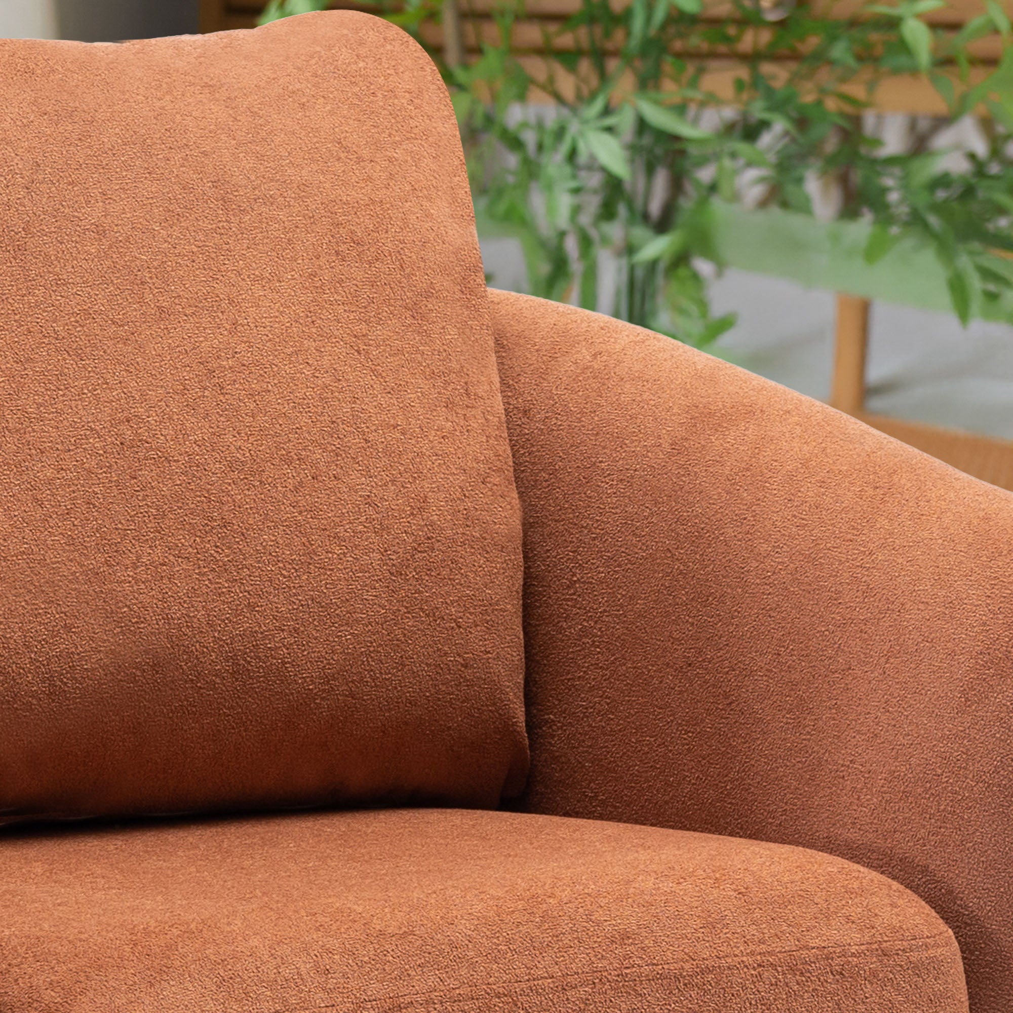COLAMY SOLMI Scandi Cozy Accent Chair