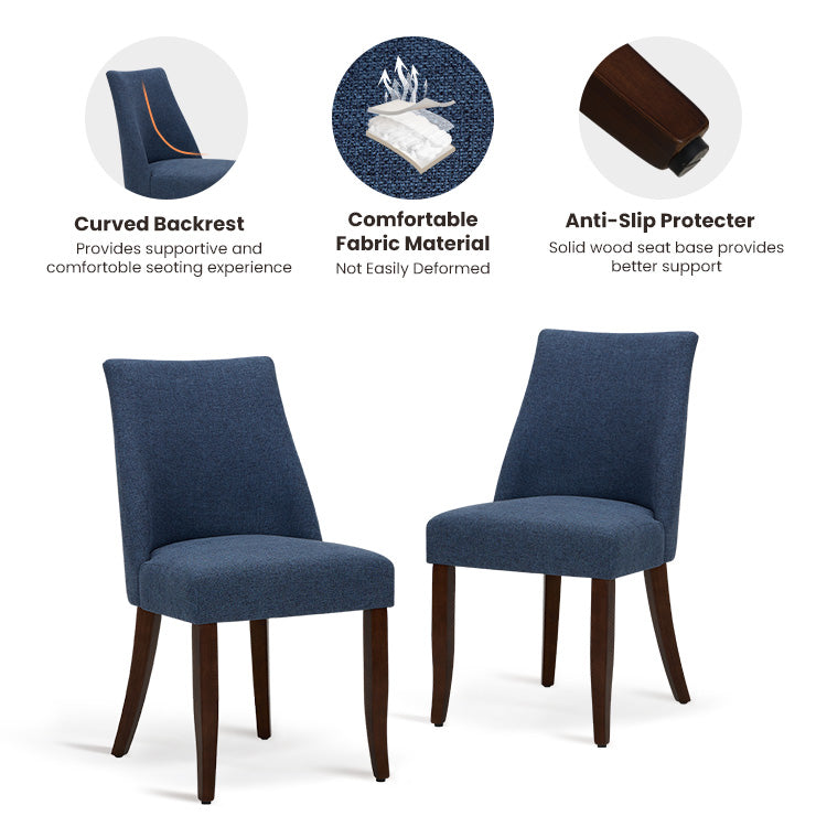 COLAMY KAVA Modern Casual Dining Chair