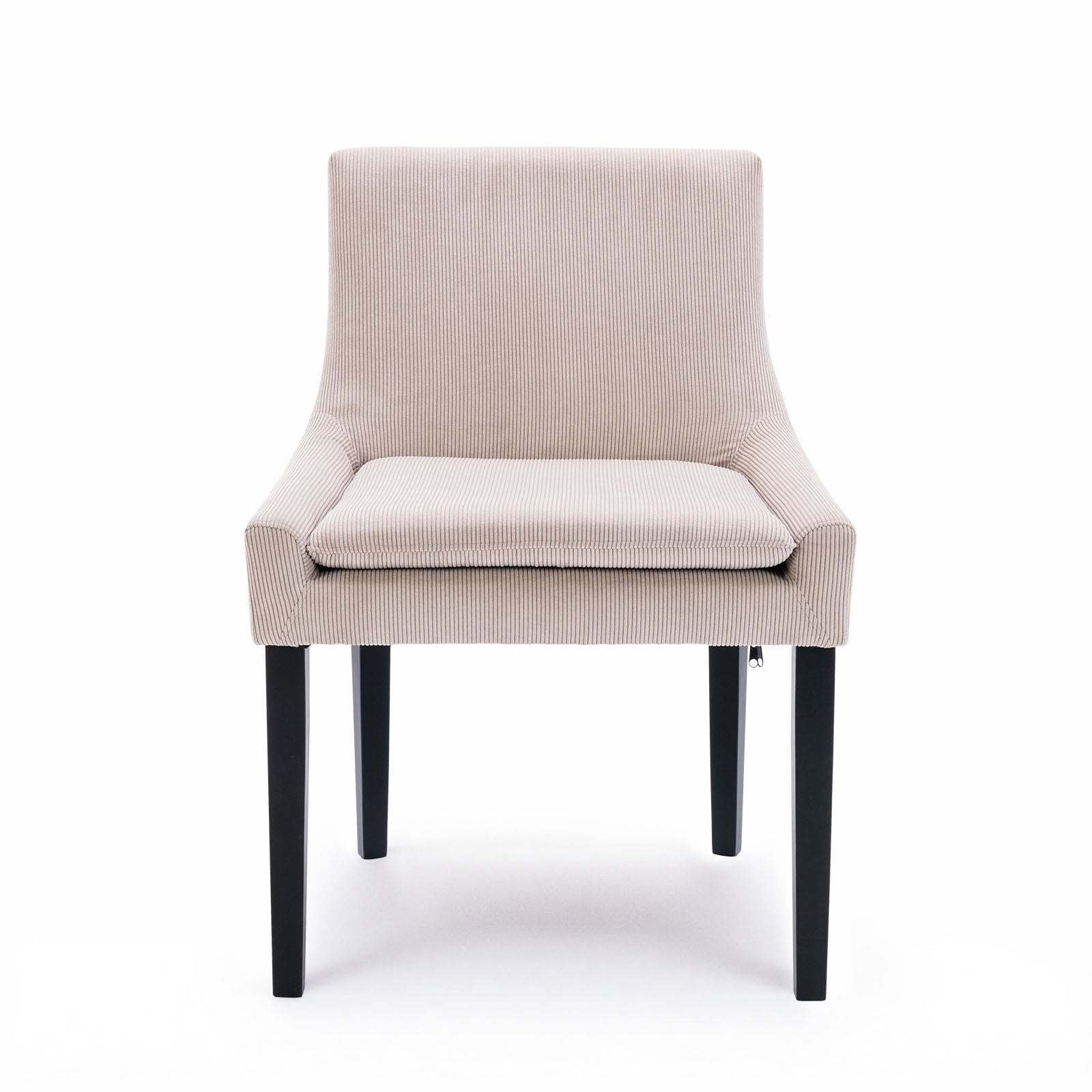 COLAMY MAIRA Transitional Neutral Dining Chair