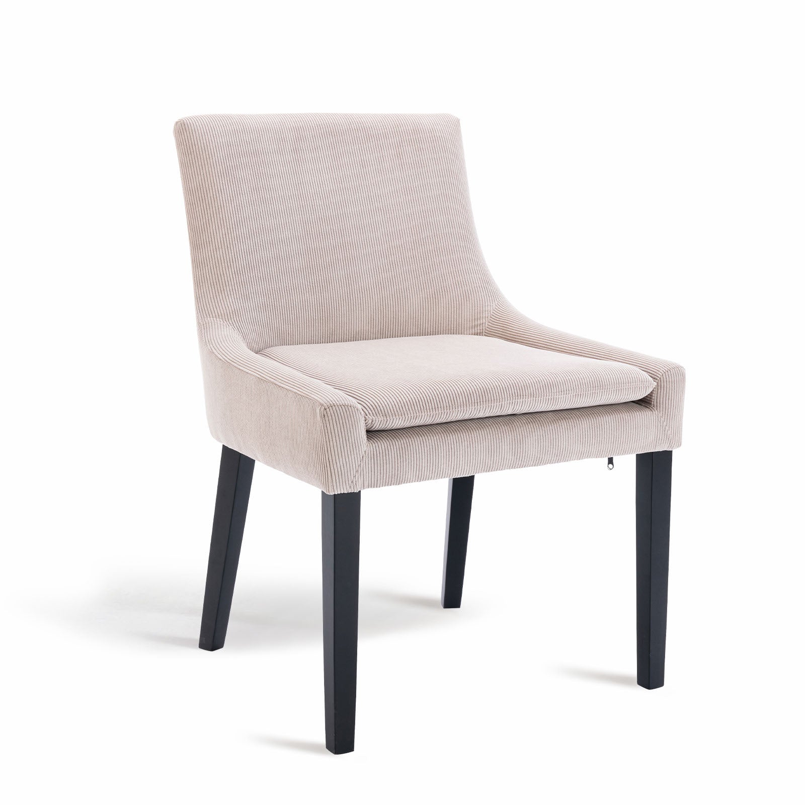 COLAMY MAIRA Transitional Neutral Dining Chair