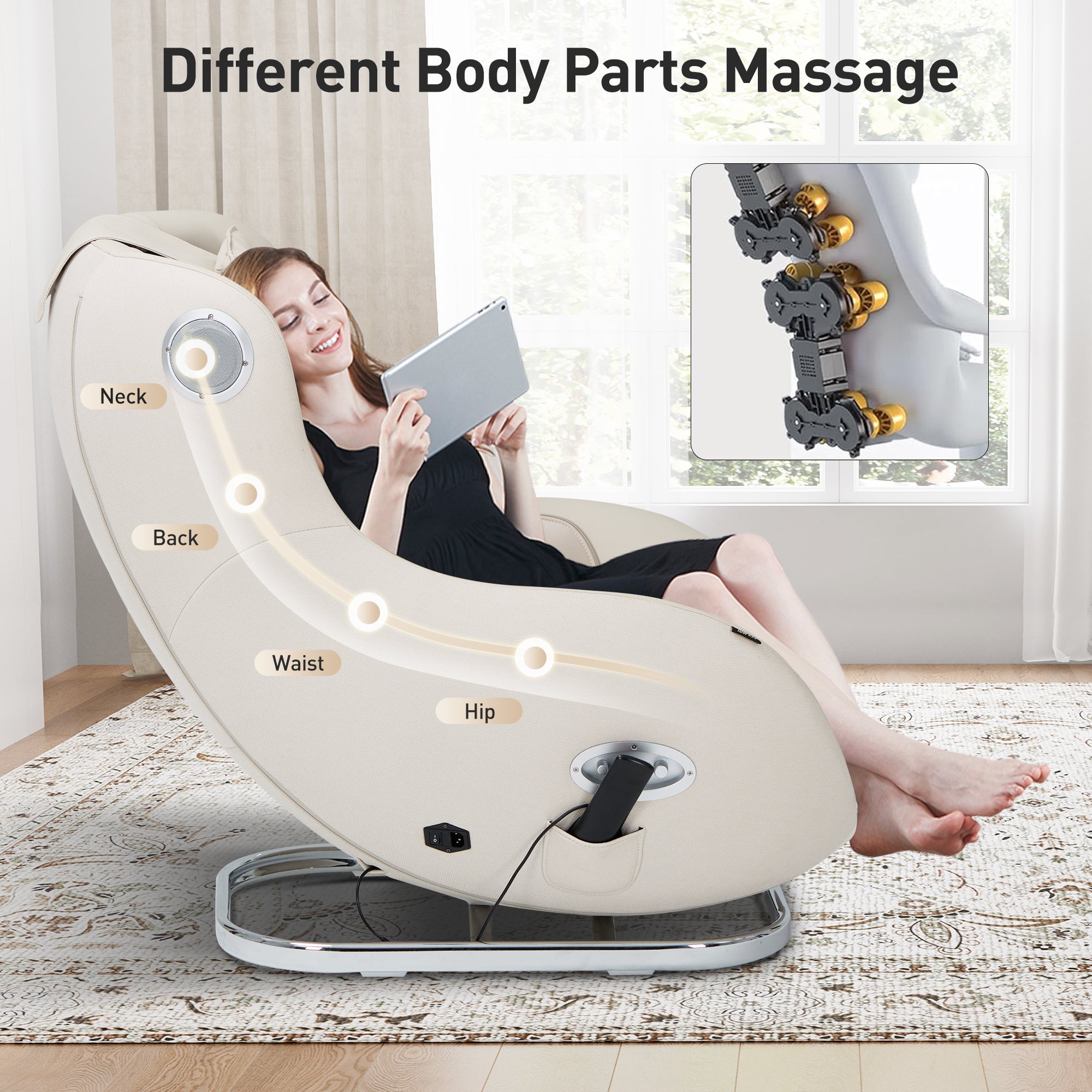 COLAMY Massage Chair with Full Body Massaging Function Model.6100