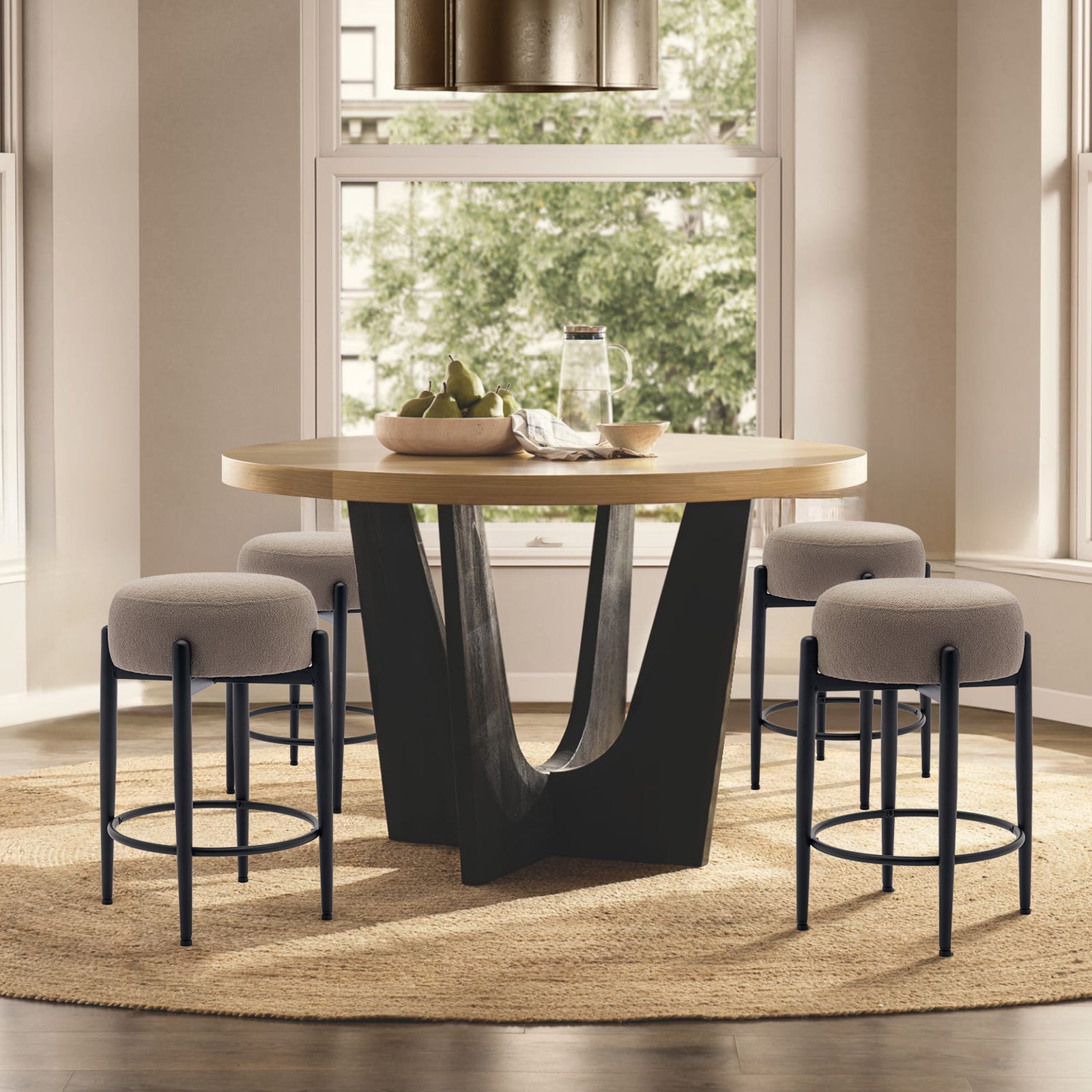 Backless padded bar stools online