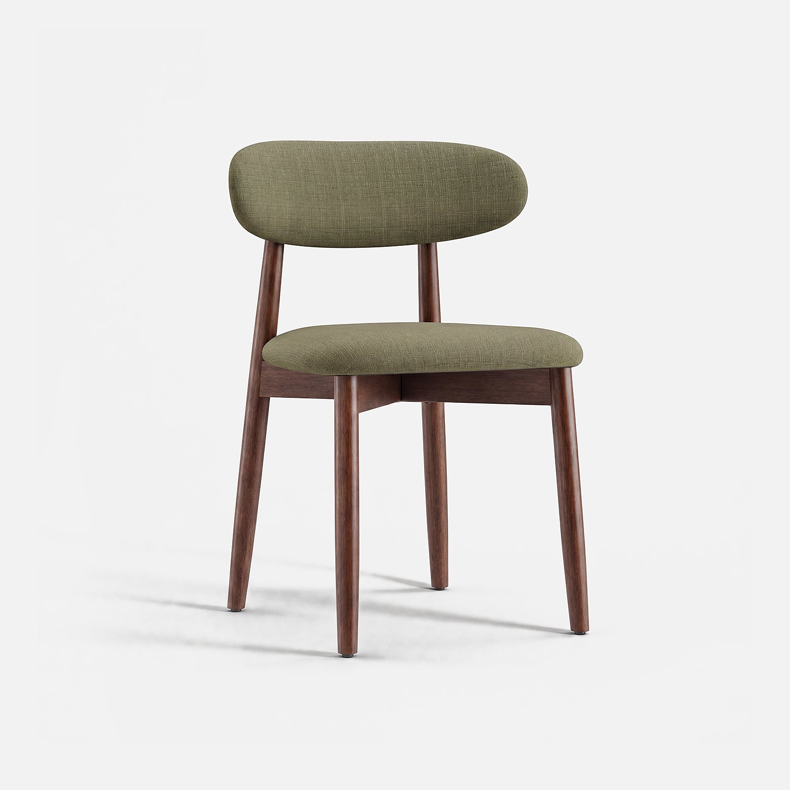 COLAMY NOYA Mid-Century Modern Upholstered Dining Chair