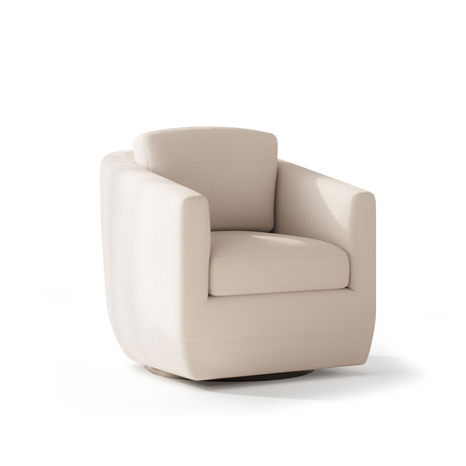 COLAMY REVA Modern Swivel Accent Chair