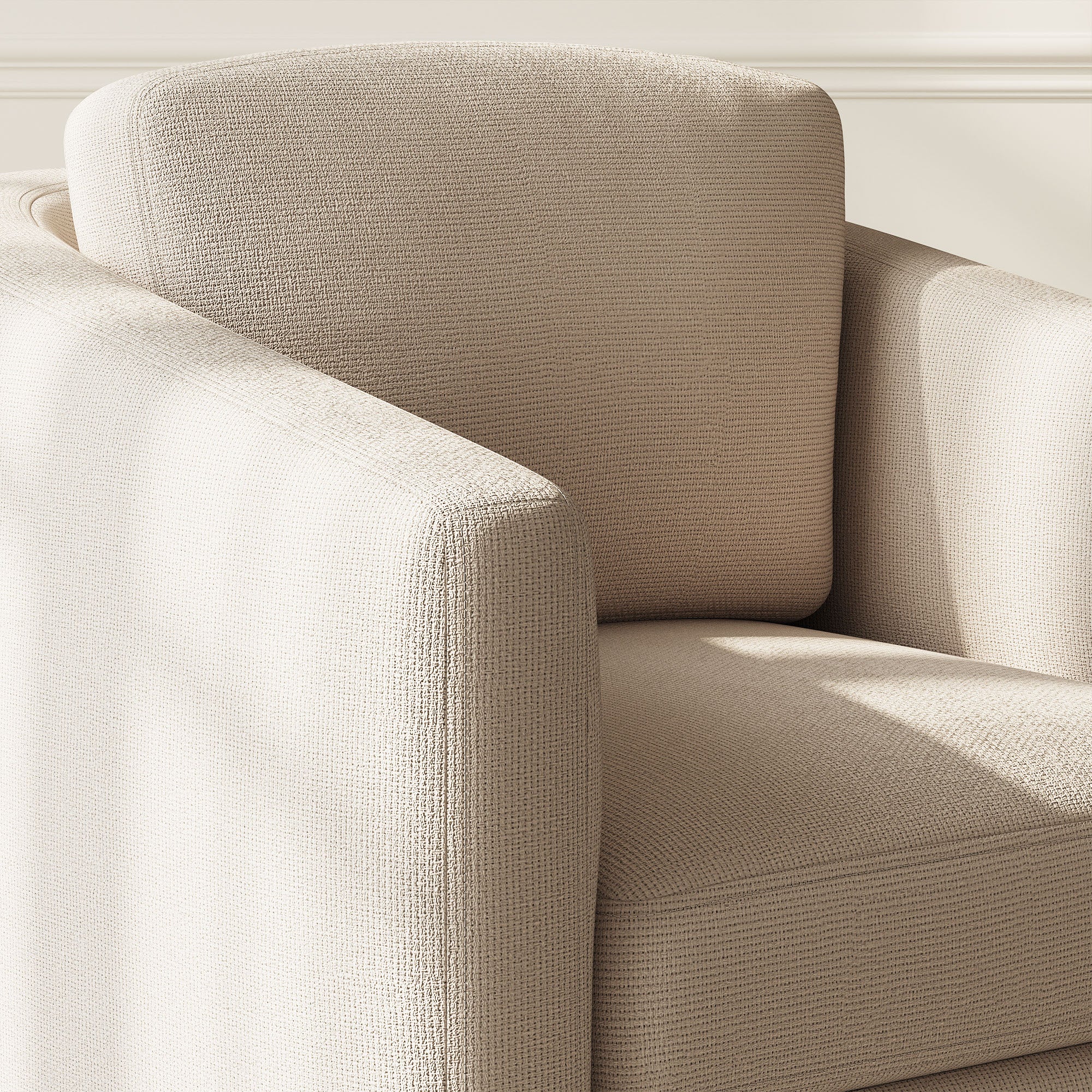 COLAMY REVA Modern Swivel Accent Chair