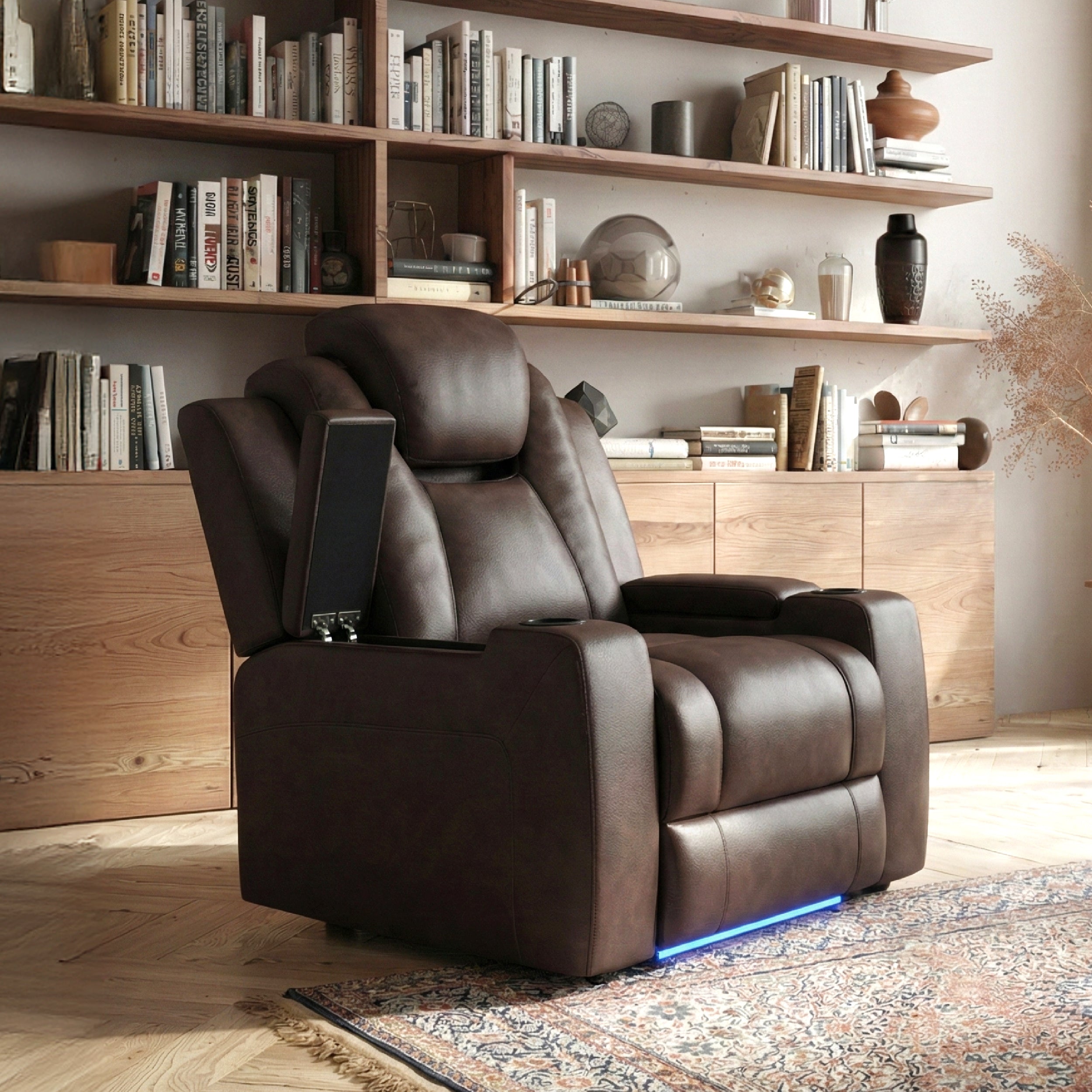 COLAMY SERENO Full-Power Adjustable Recliner Sofa