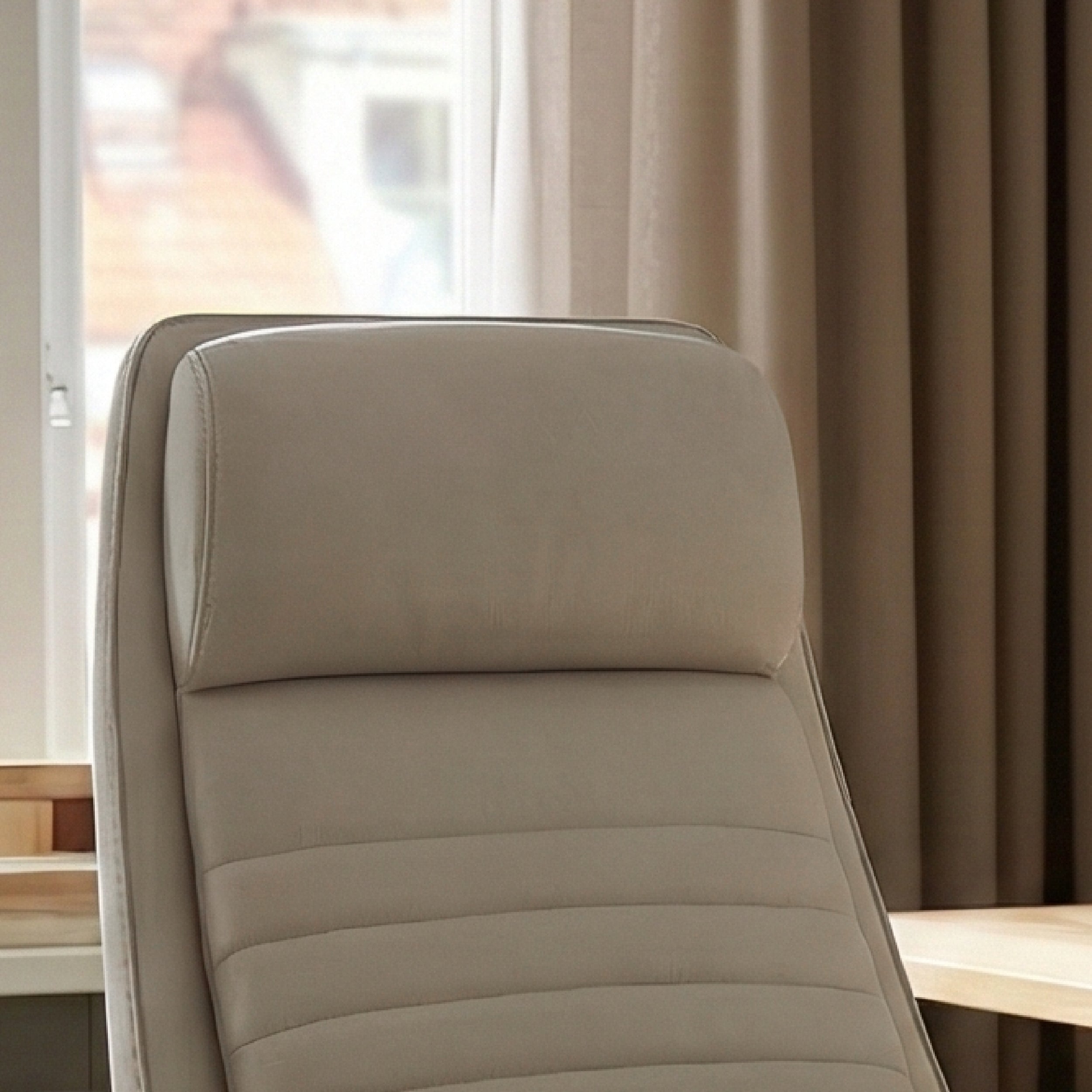 Colamy ELLIS Study & Home Office Swivel Chair with Casters