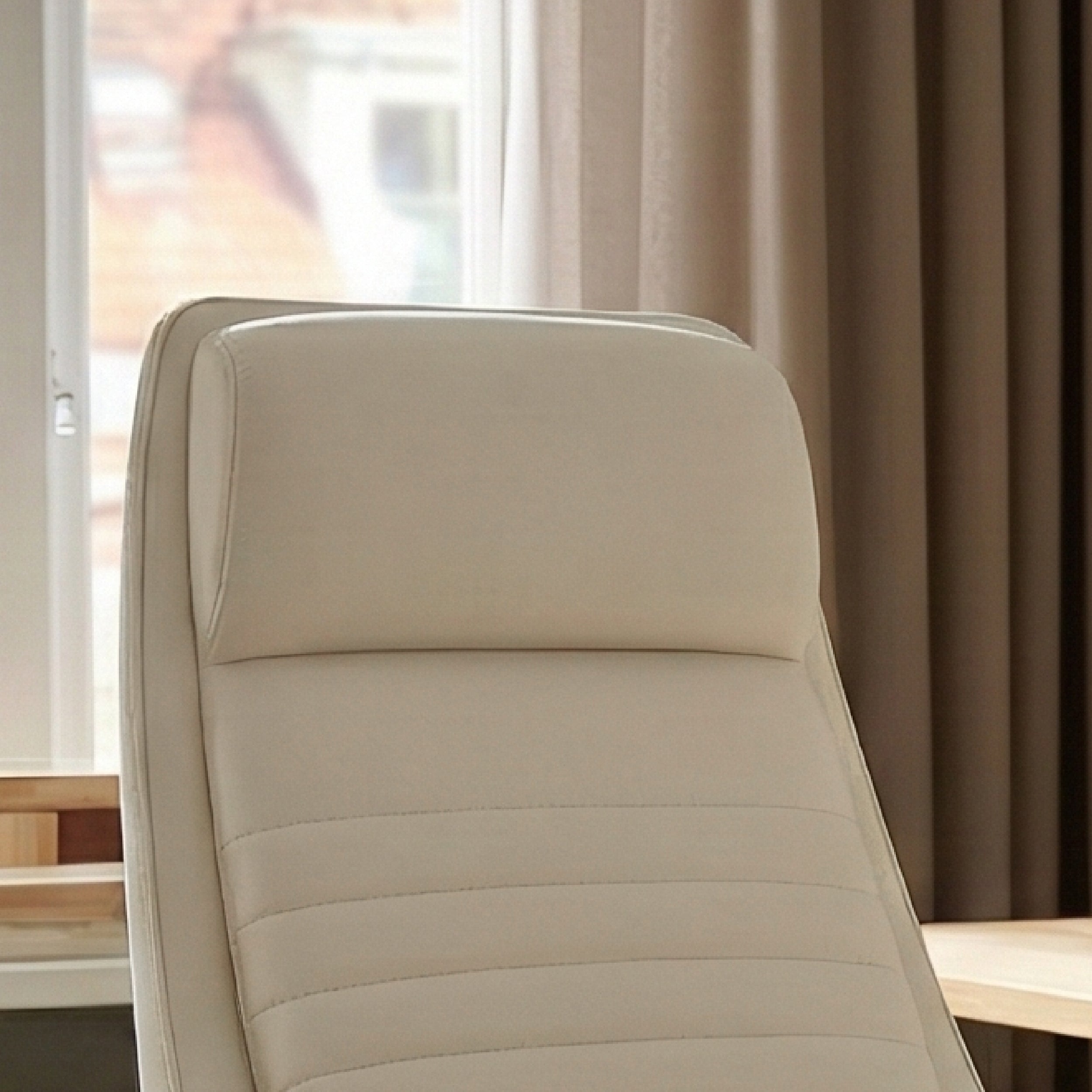 Colamy ELLIS Study & Home Office Swivel Chair with Casters