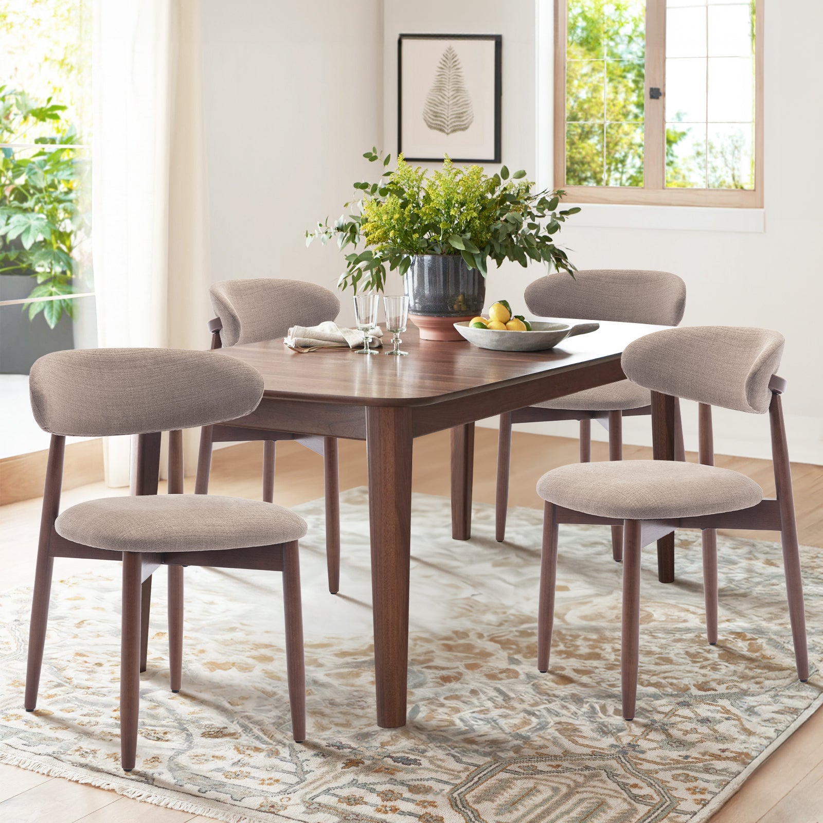 COLAMY NOYA Mid-Century Modern Dining Chair