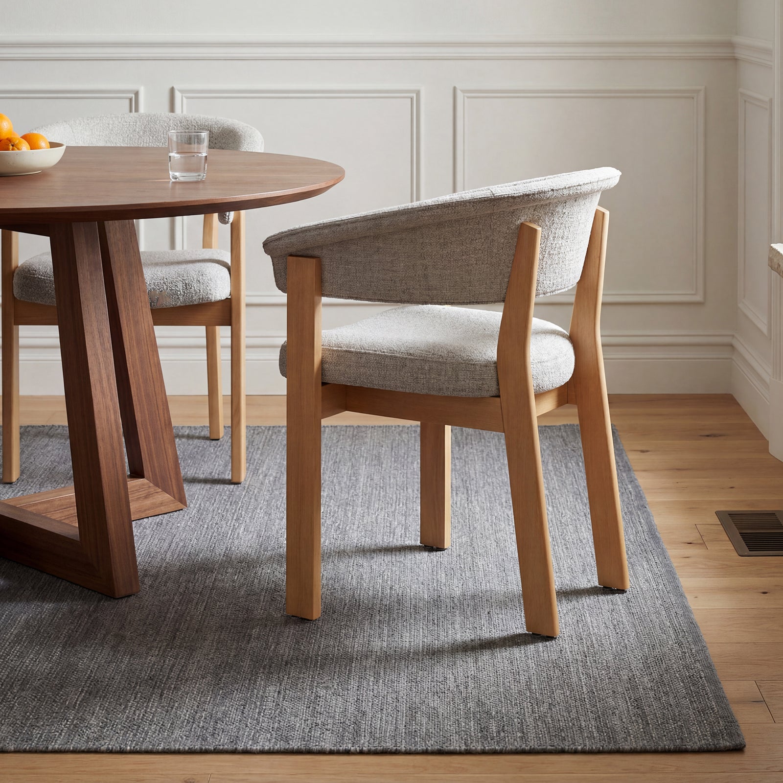 COLAMY NOYA Luxe Modern Upholstered Dining Chair
