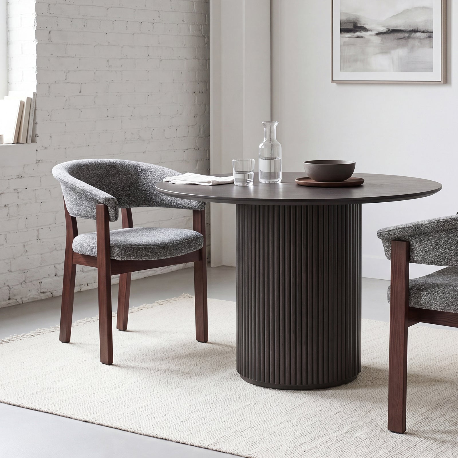 COLAMY NOYA Luxe Modern Upholstered Dining Chair