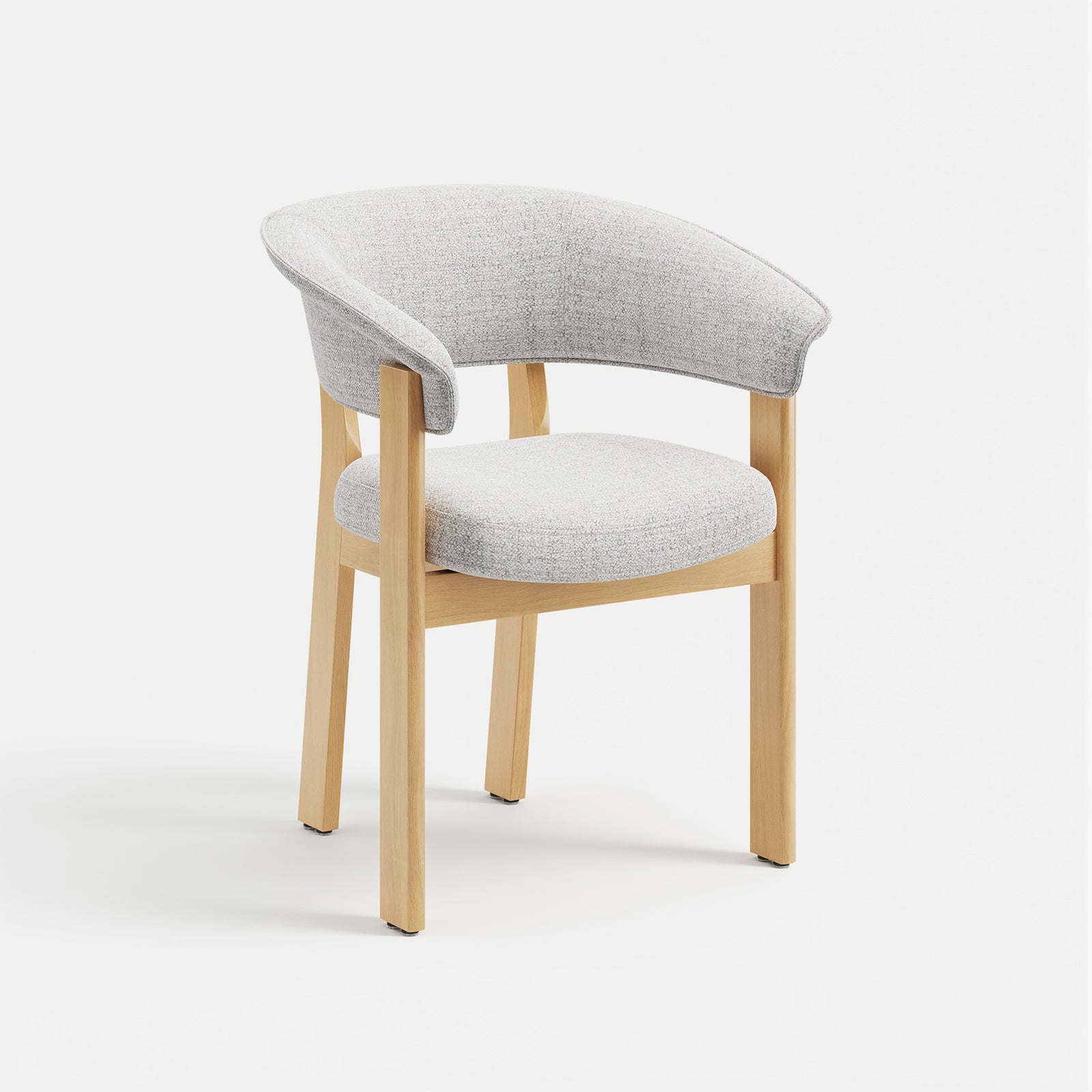 COLAMY NOYA Luxe Modern Upholstered Dining Chair