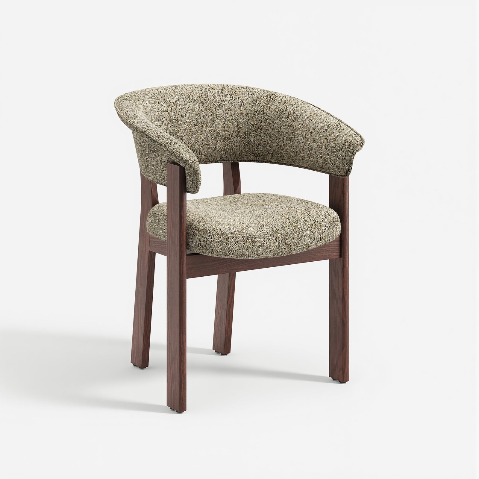 COLAMY NOYA Luxe Modern Upholstered Dining Chair