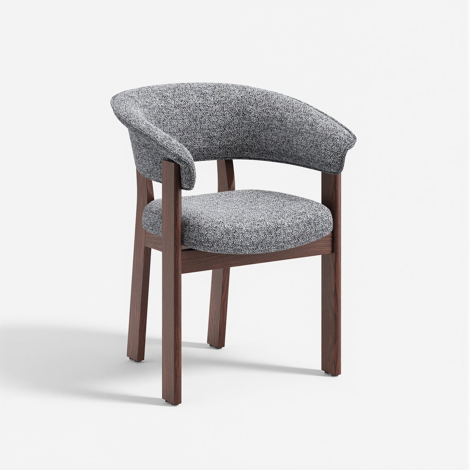 COLAMY NOYA Luxe Modern Upholstered Dining Chair
