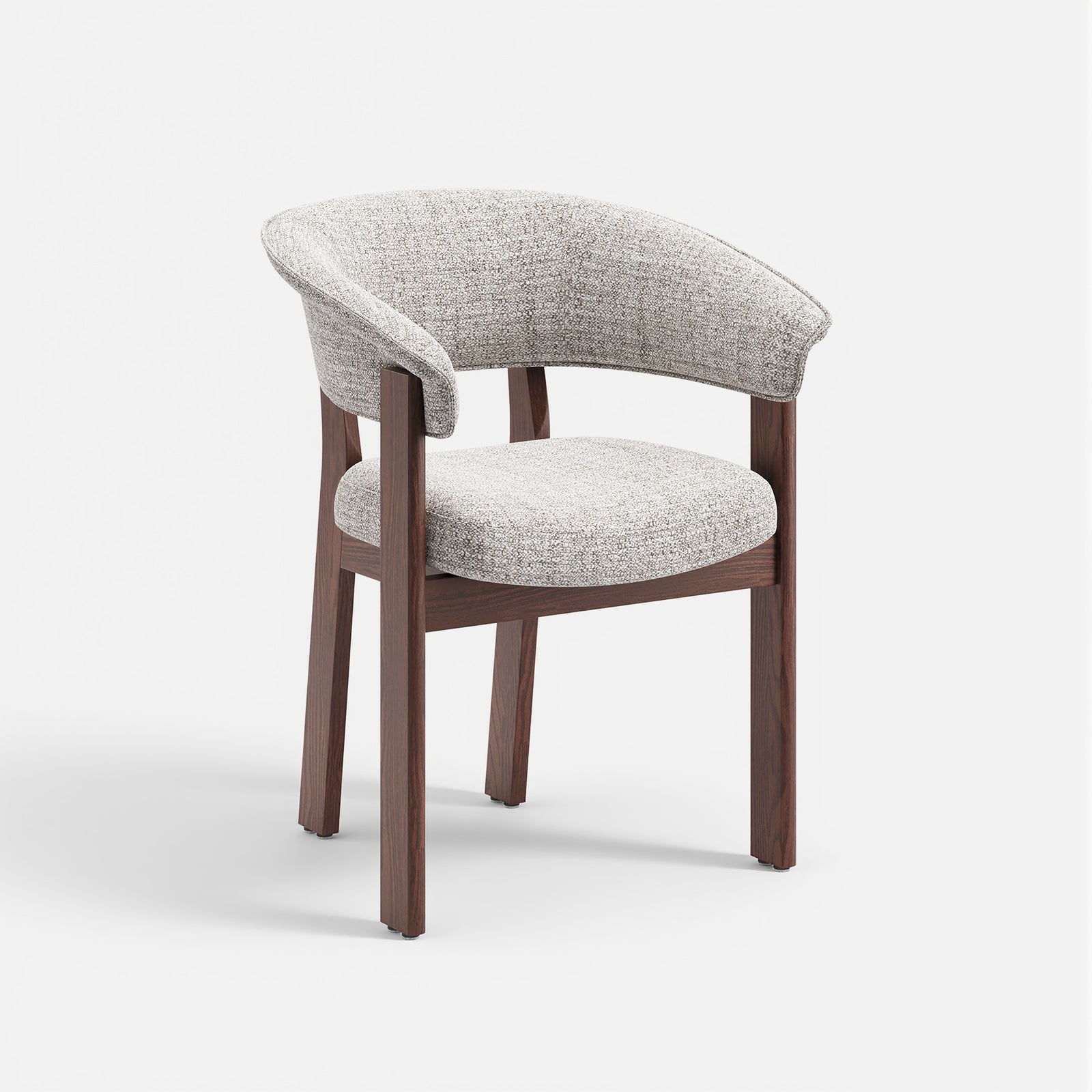 COLAMY NOYA Luxe Modern Upholstered Dining Chair