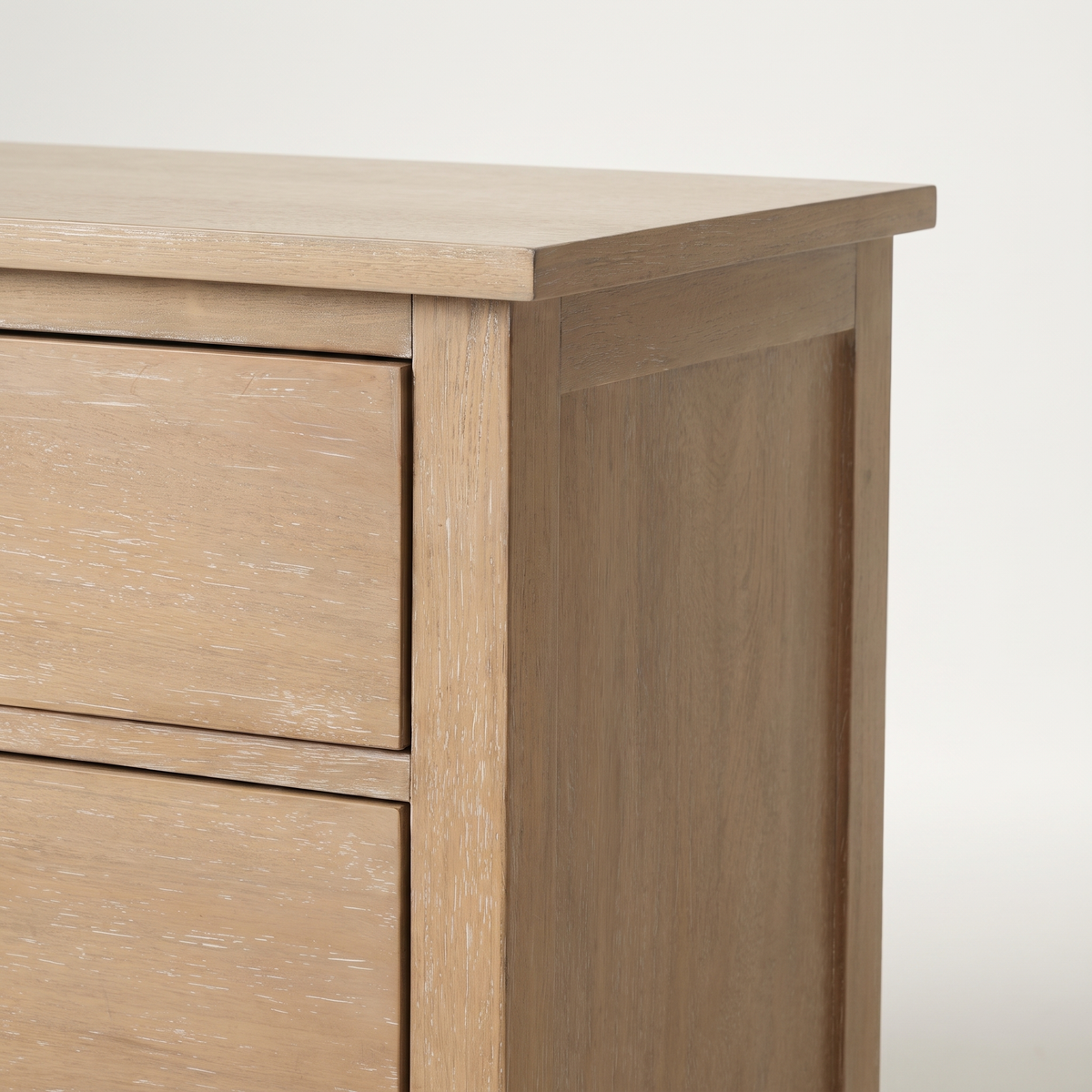 COLAMY HUSH Mid-Century Modern 5-Drawer Tall Dresser for Bedroom