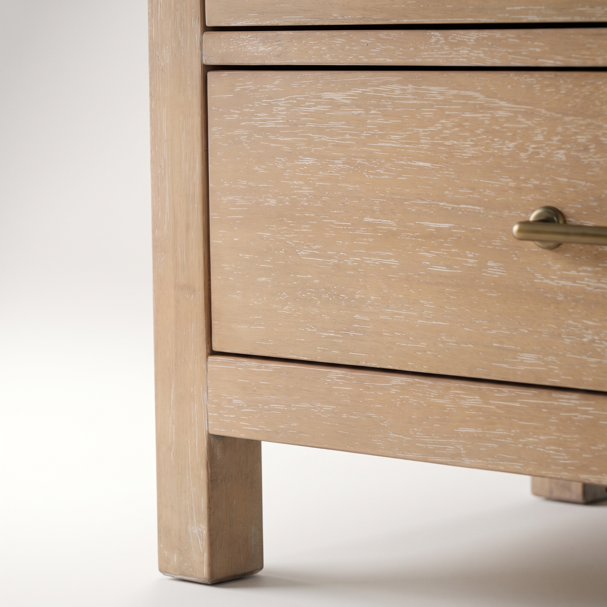 COLAMY HUSH Mid-Century Modern 5-Drawer Tall Dresser for Bedroom