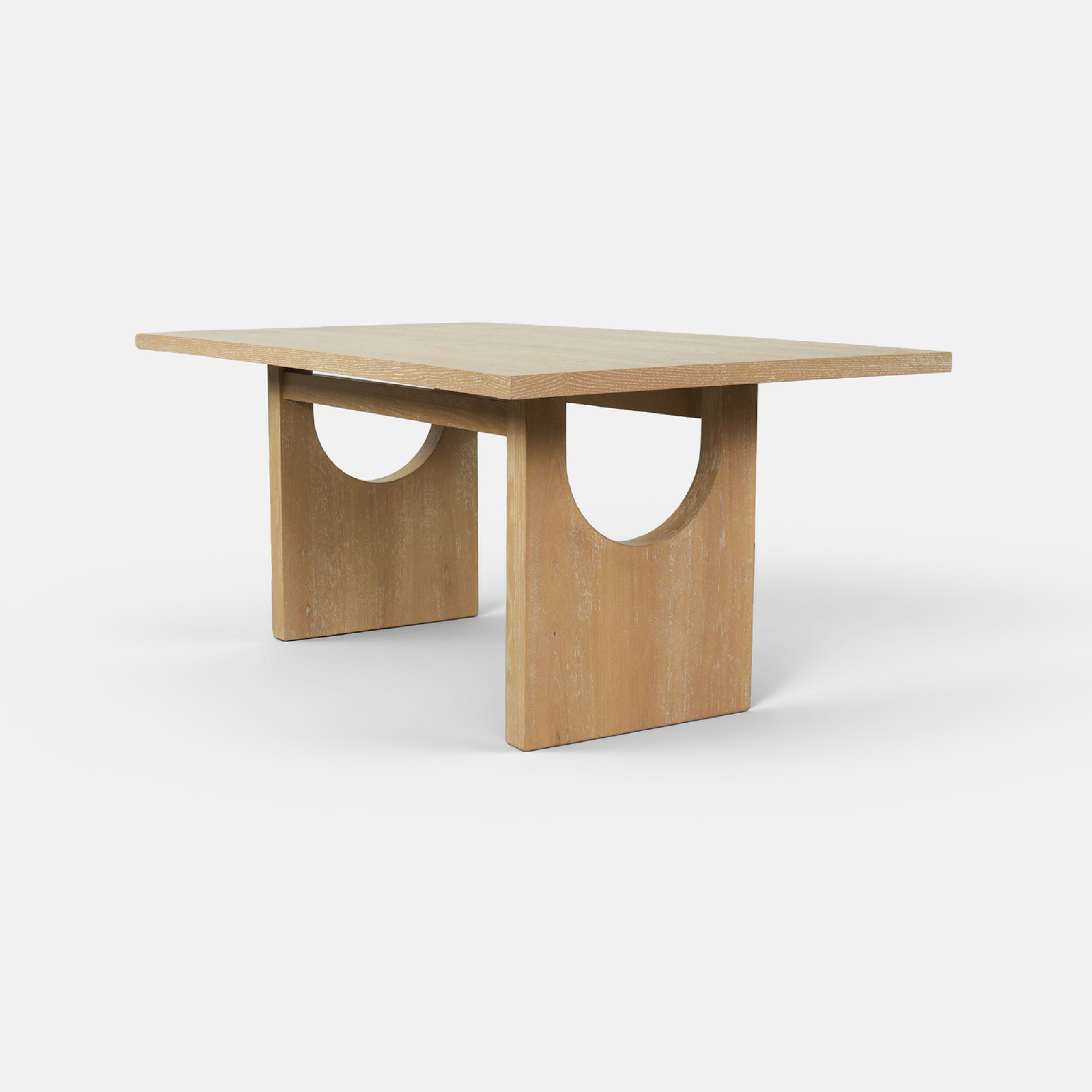 COLAMY HALO 72" Modern Wood Dining Table