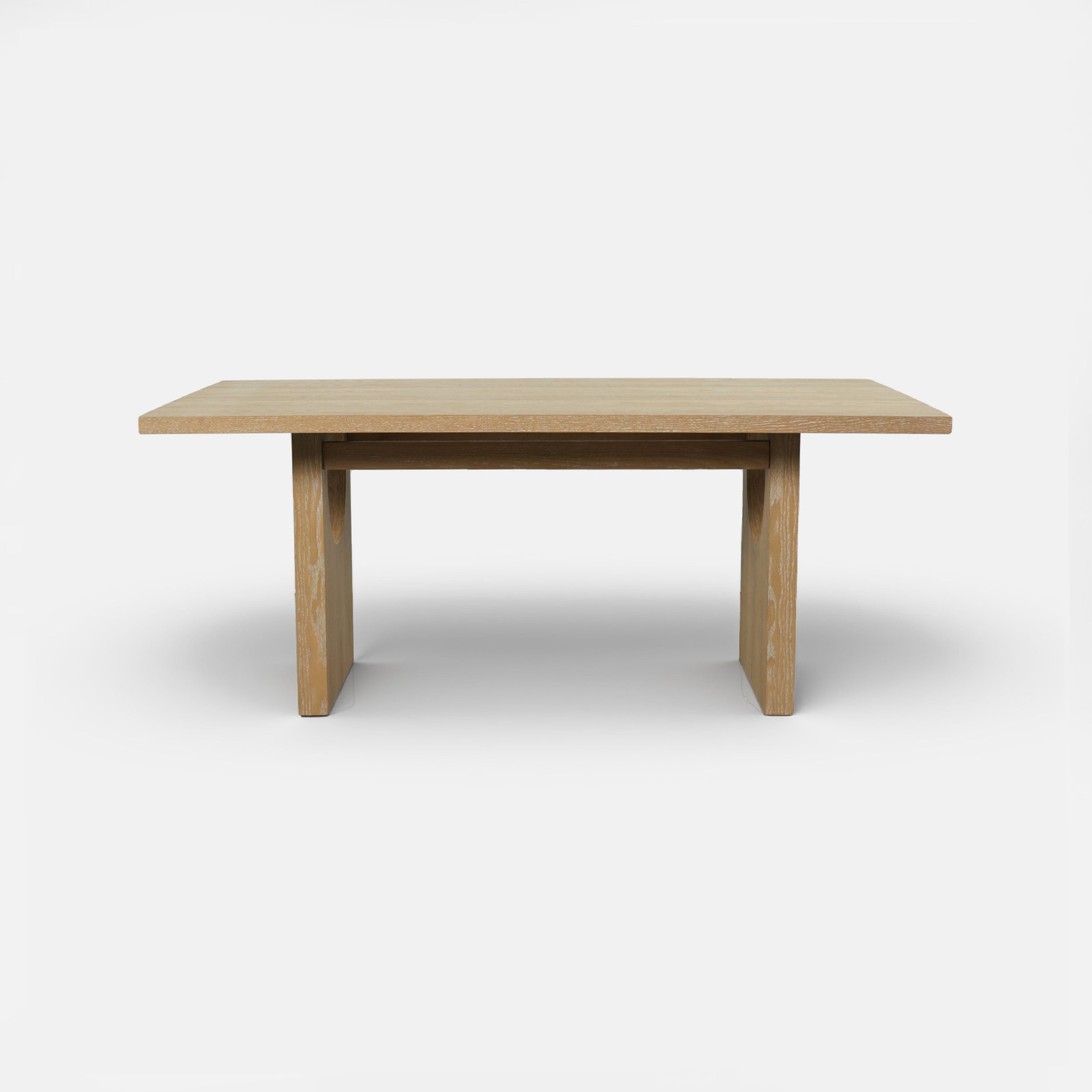 COLAMY HALO 72" Modern Wood Dining Table