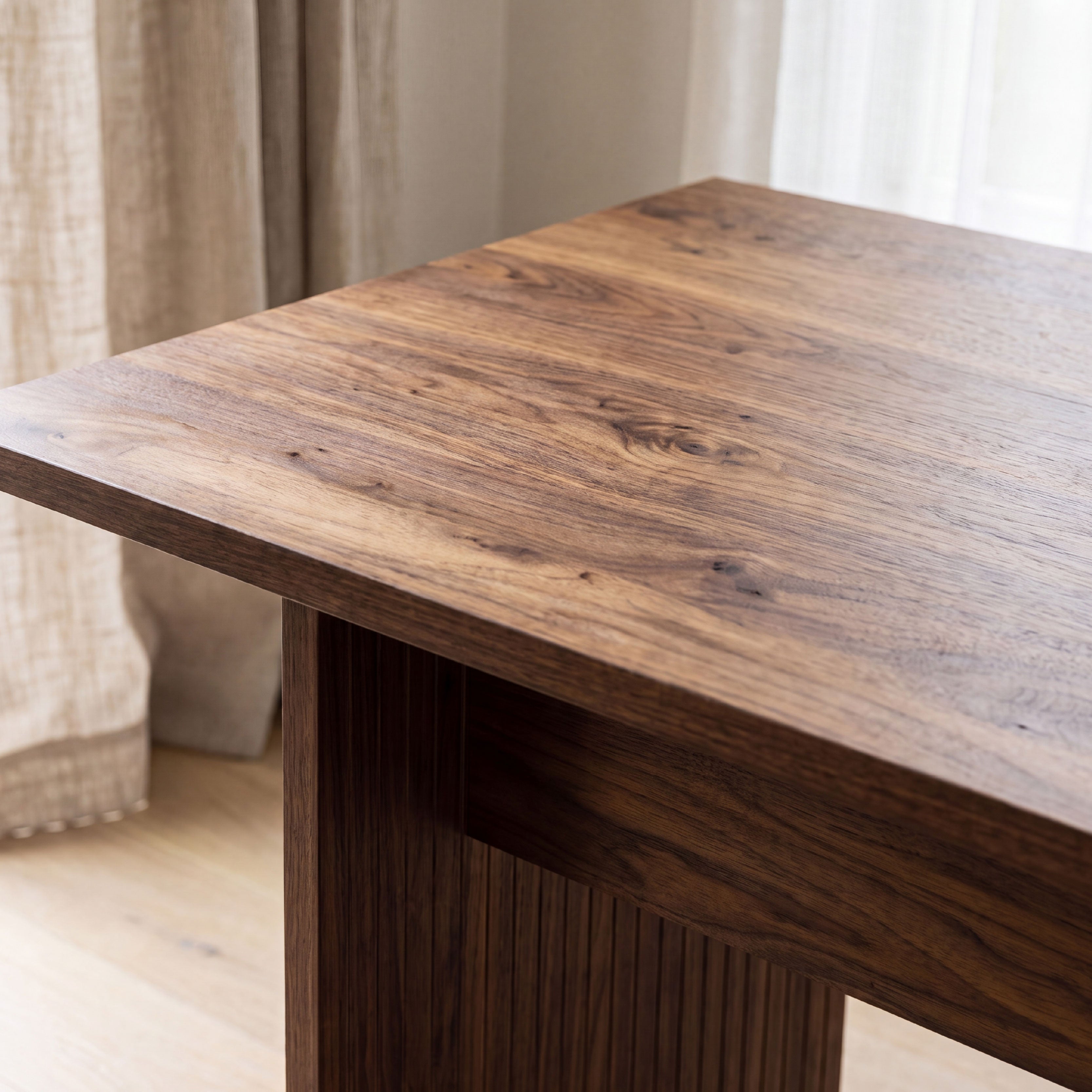 COLAMY HALO rectangular dining table styled for modern dining spaces