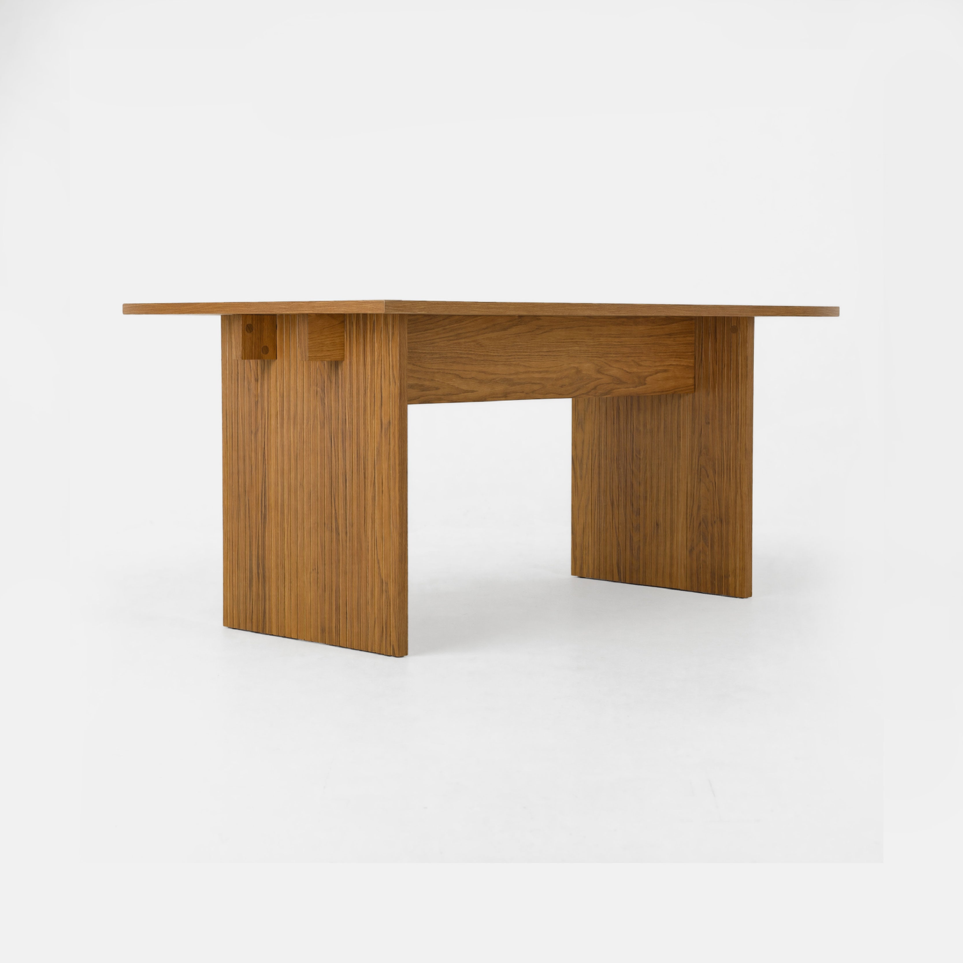 COLAMY HALO 63“ Modern Farmhouse Dining Table
