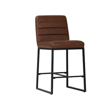 COLAMY PU Leather Kitchen Island Chair