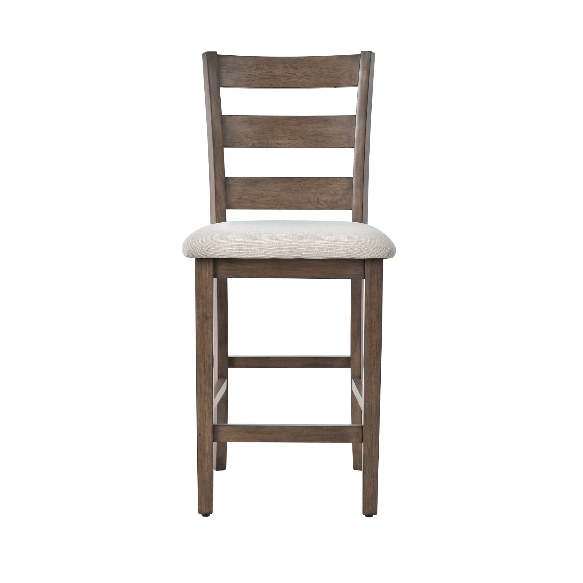 COLAMY 25" Slat Designed Bar Stool