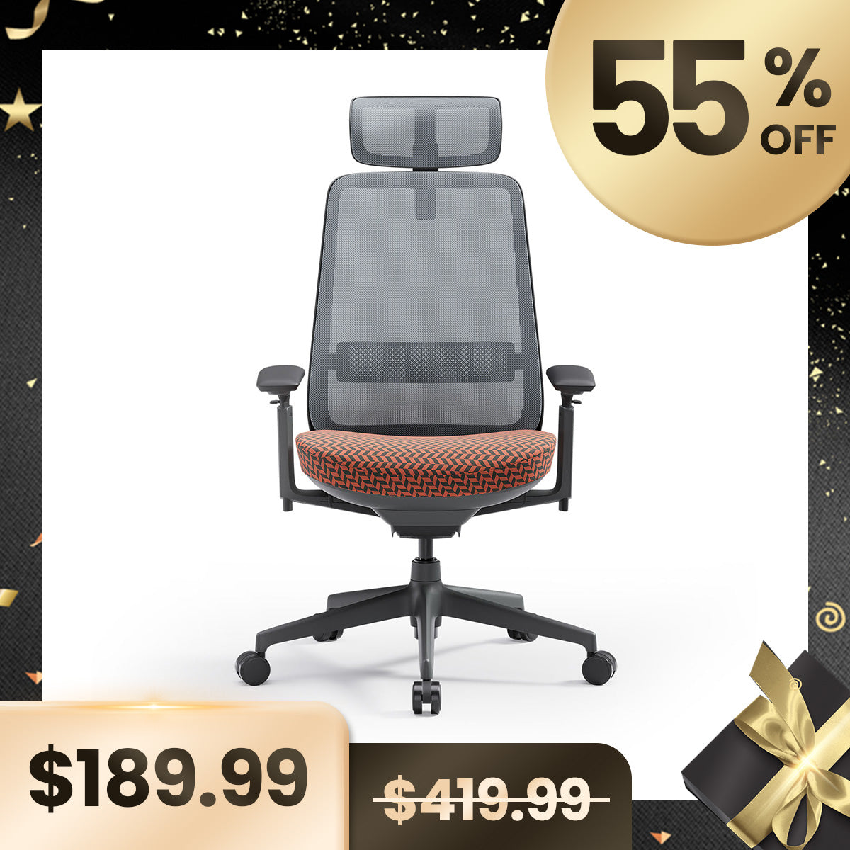 COLAMY VELIA Ergonomic Tech Office Chair