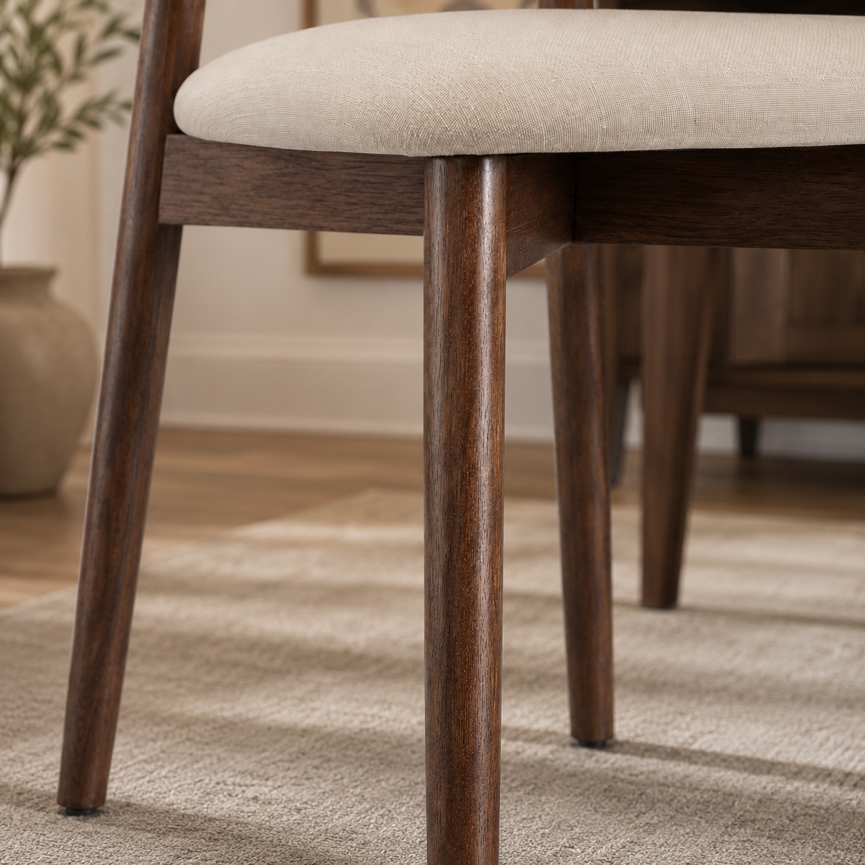 COLAMY HALO 72" Dining Table with NOYA Dining Chairs Set for 4-6
