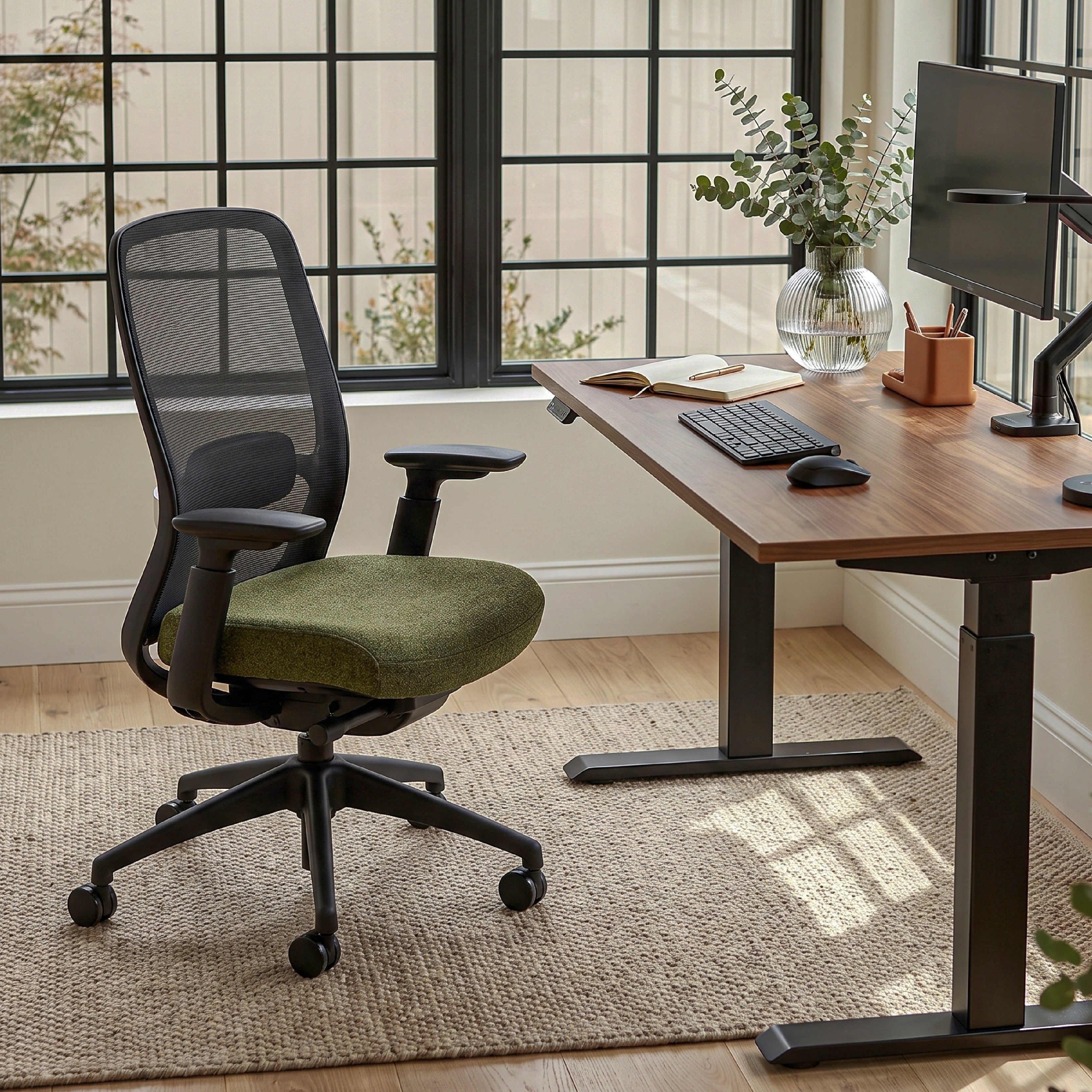 COLAMY AETHER Ergonomic Middle Back Mesh Office Chair – COLAMYHome