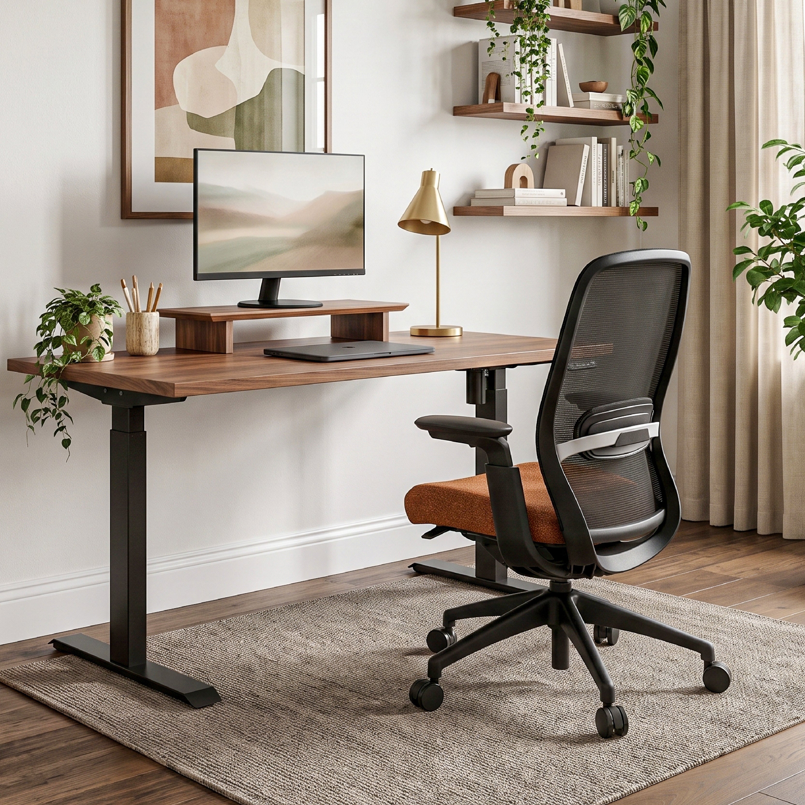 COLAMY AETHER Ergonomic Middle Back Mesh Office Chair