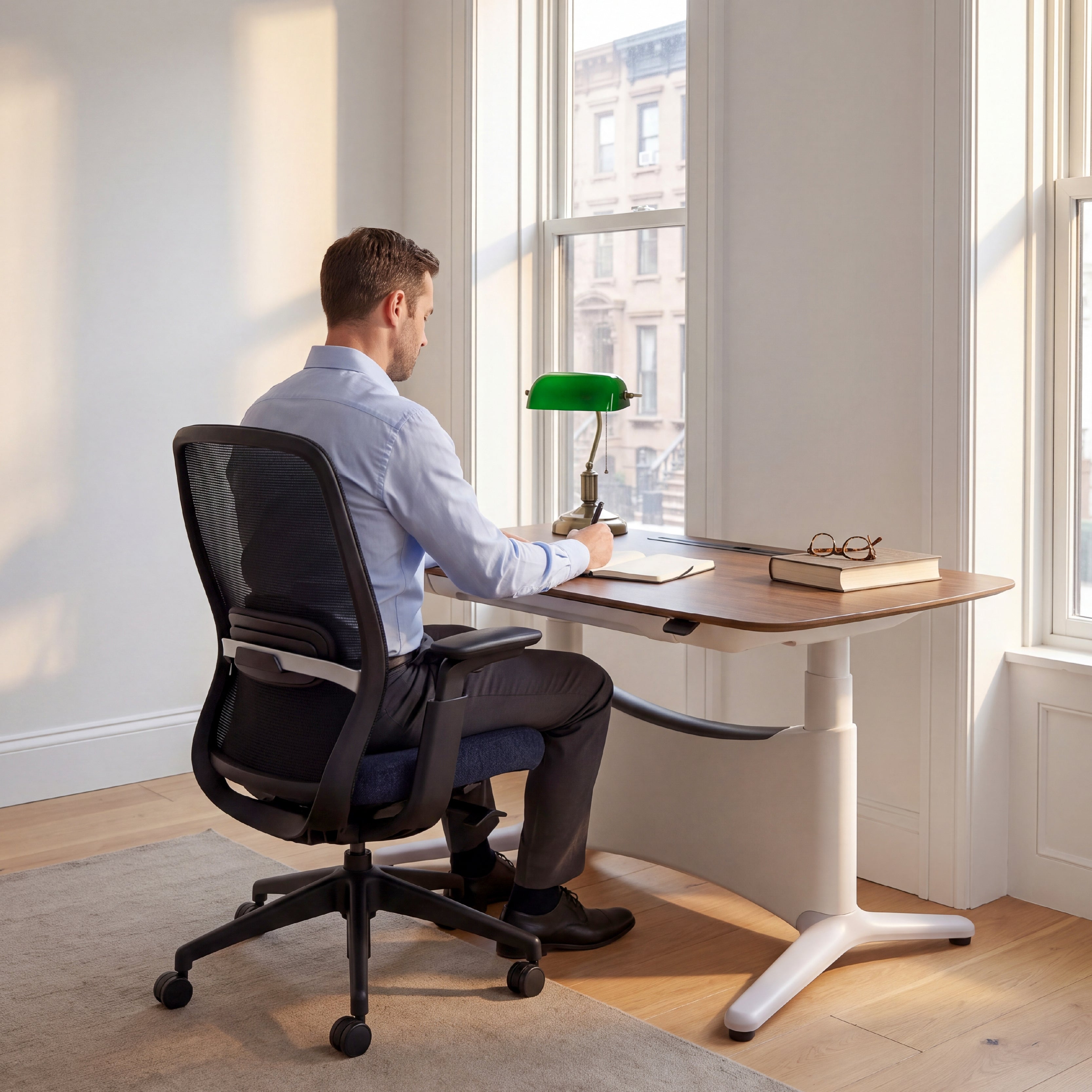 COLAMY AETHER Ergonomic Middle Back Mesh Office Chair
