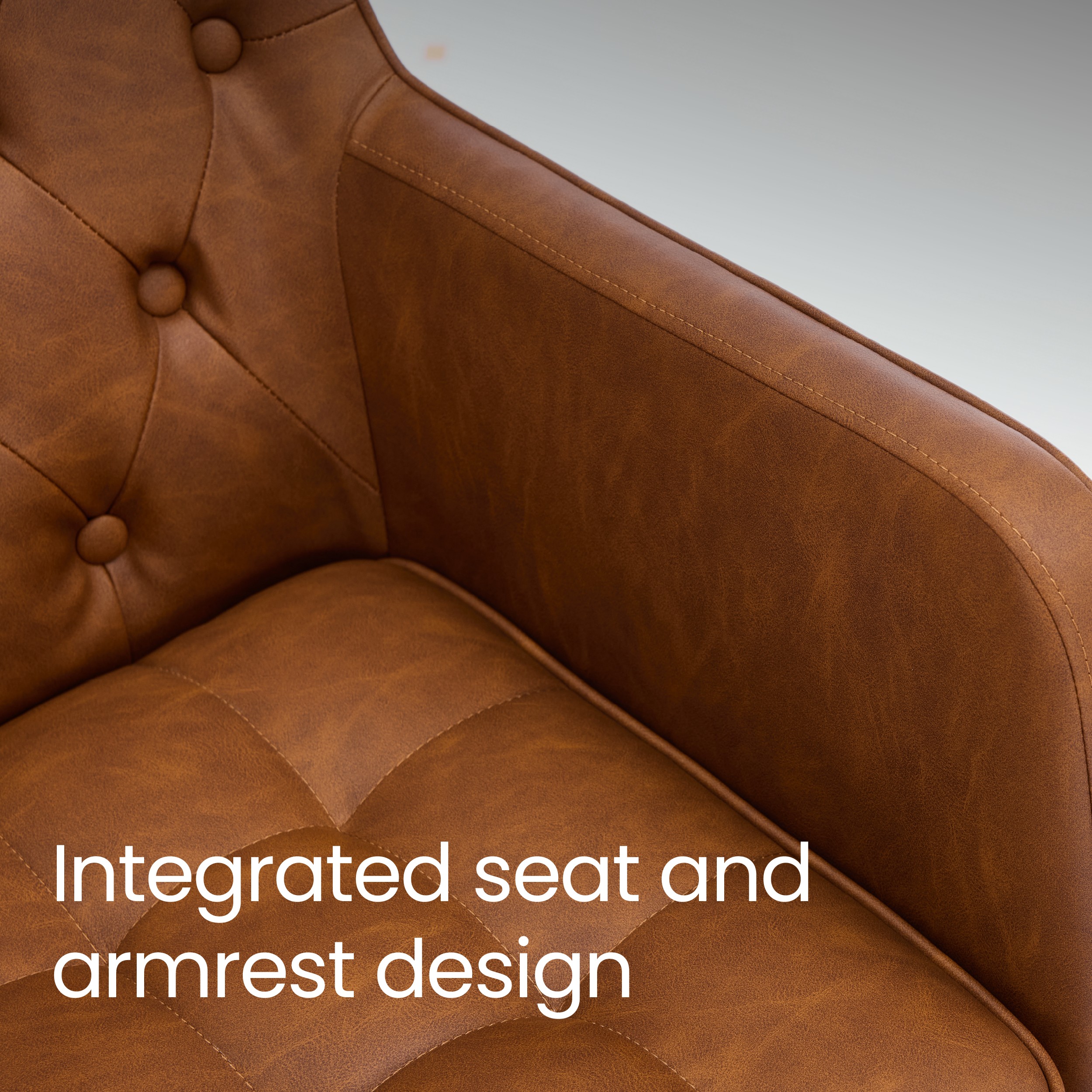 Colamy VERSO Multi-Scenario Swivel Chair with Tufted Back