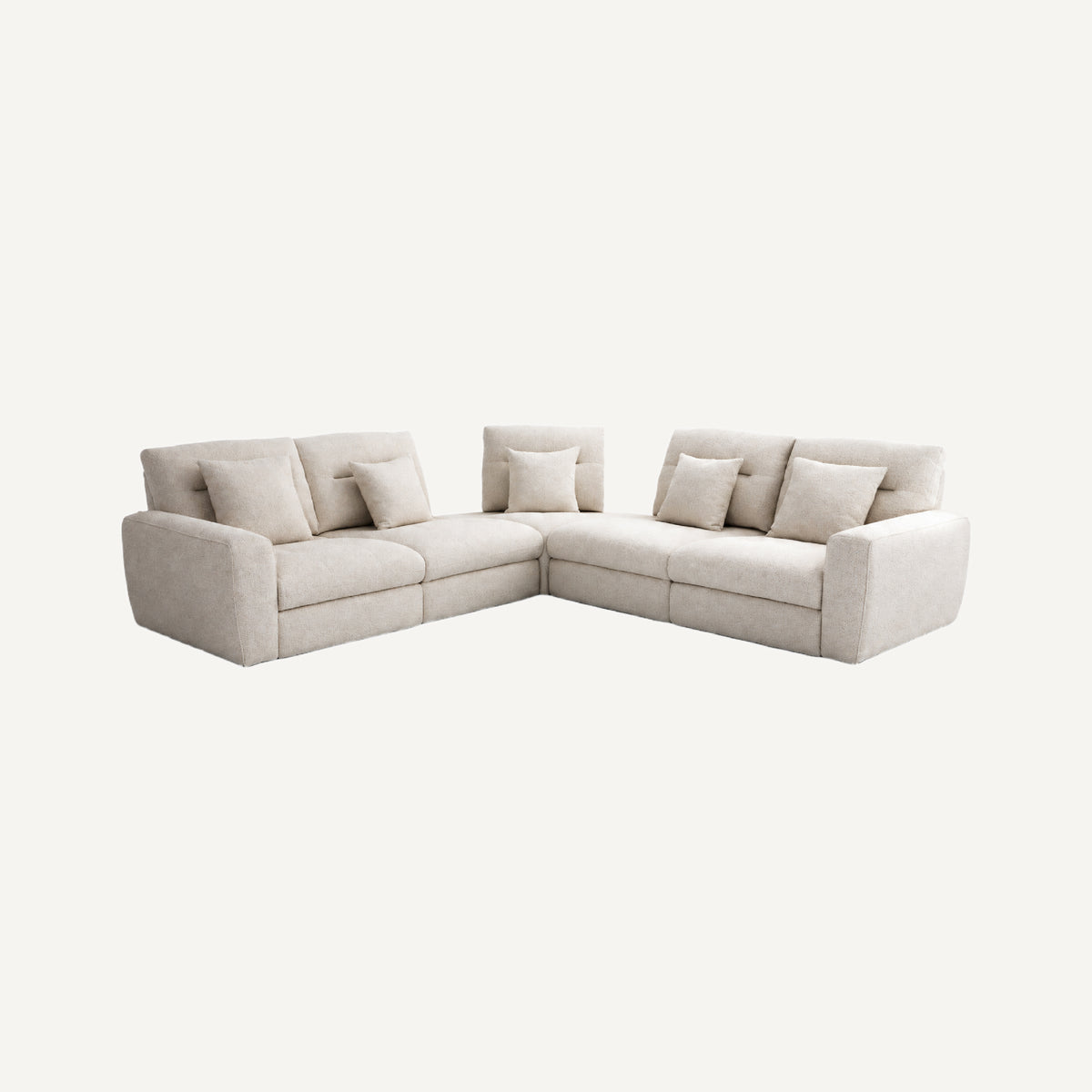 COLAMY AURA 5-Seat Modular Power Reclining Sofa