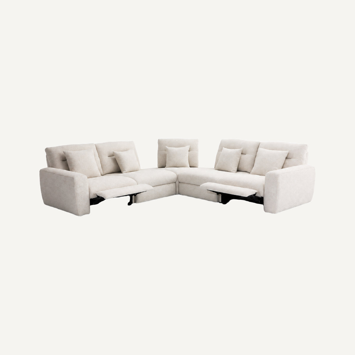 COLAMY AURA 5-Seat Modular Power Reclining Sofa