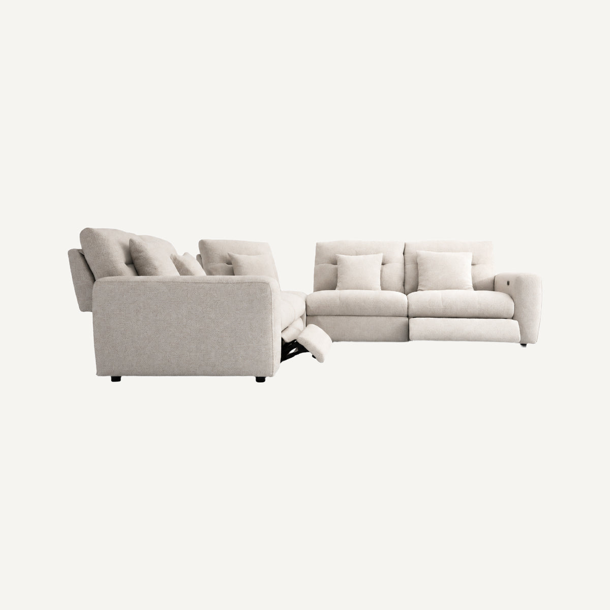 COLAMY AURA 5-Seat Modular Power Reclining Sofa