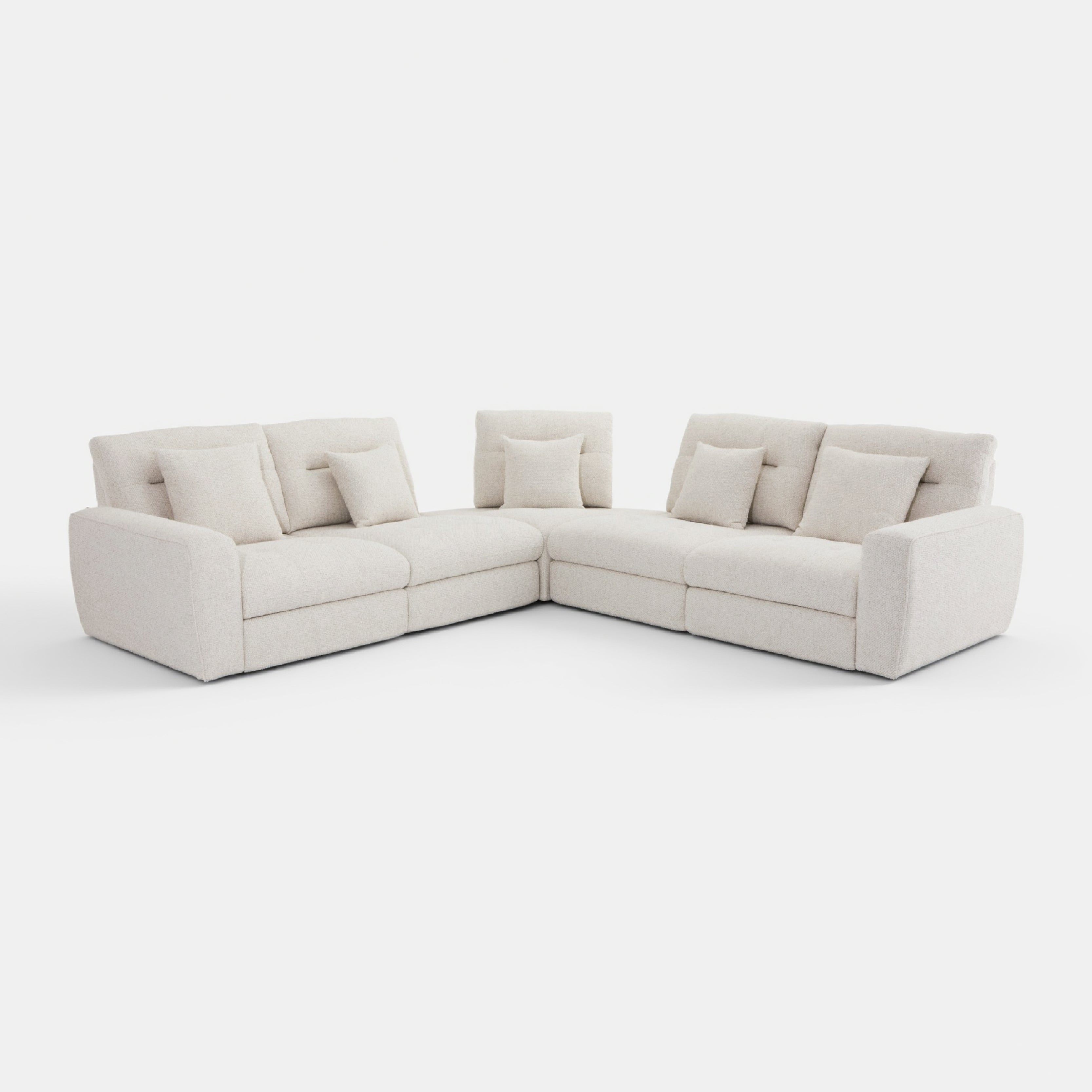 COLAMY AURA 5-Seat Modular Power Reclining Sofa