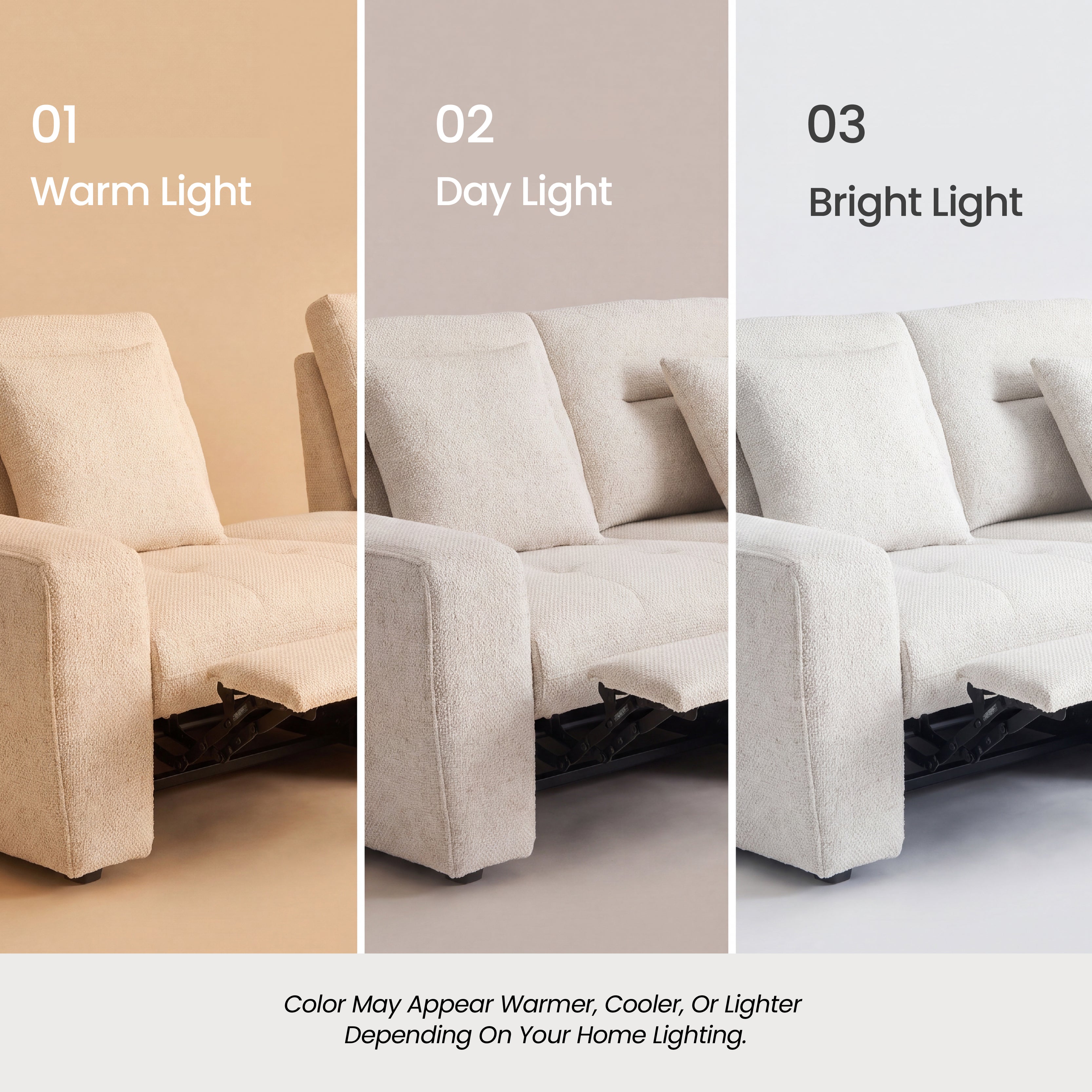 COLAMY AURA 5-Seat Modular Power Reclining Sofa