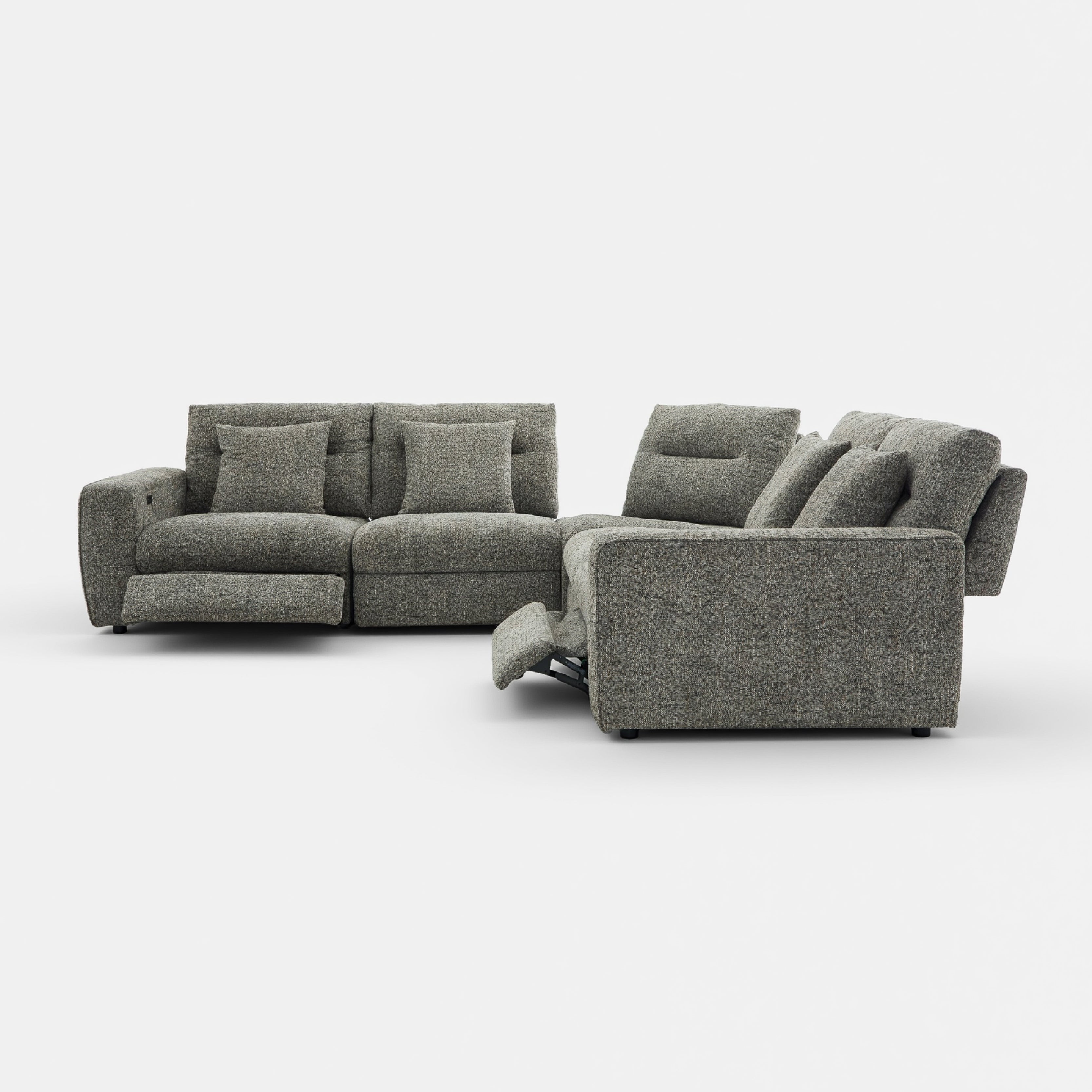 COLAMY AURA 5-Seat Modular Power Reclining Sofa