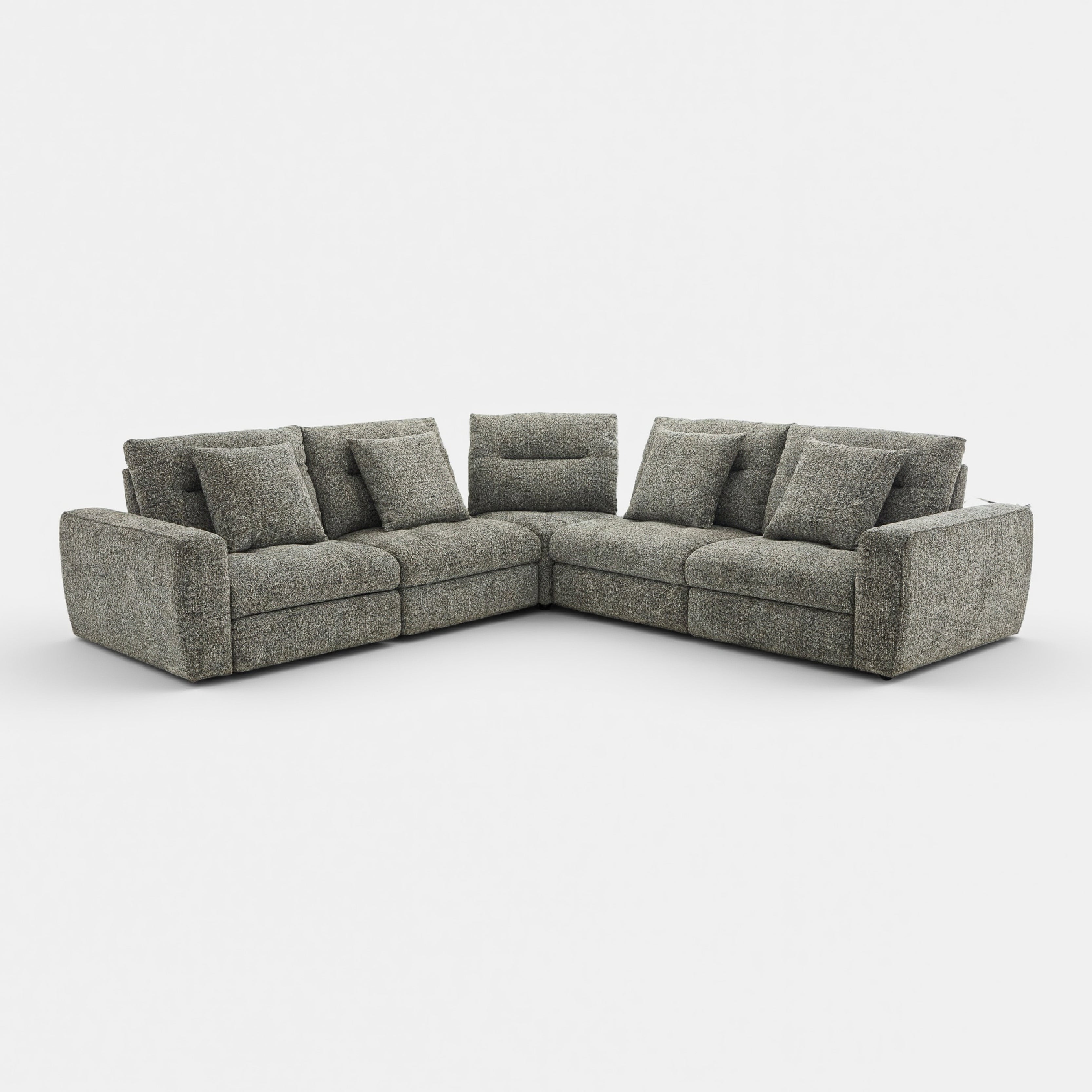 COLAMY AURA 5-Seat Modular Power Reclining Sofa