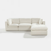 COLAMY AURA Soft Modern Living Cloud-Like Modular Sectional Sofa