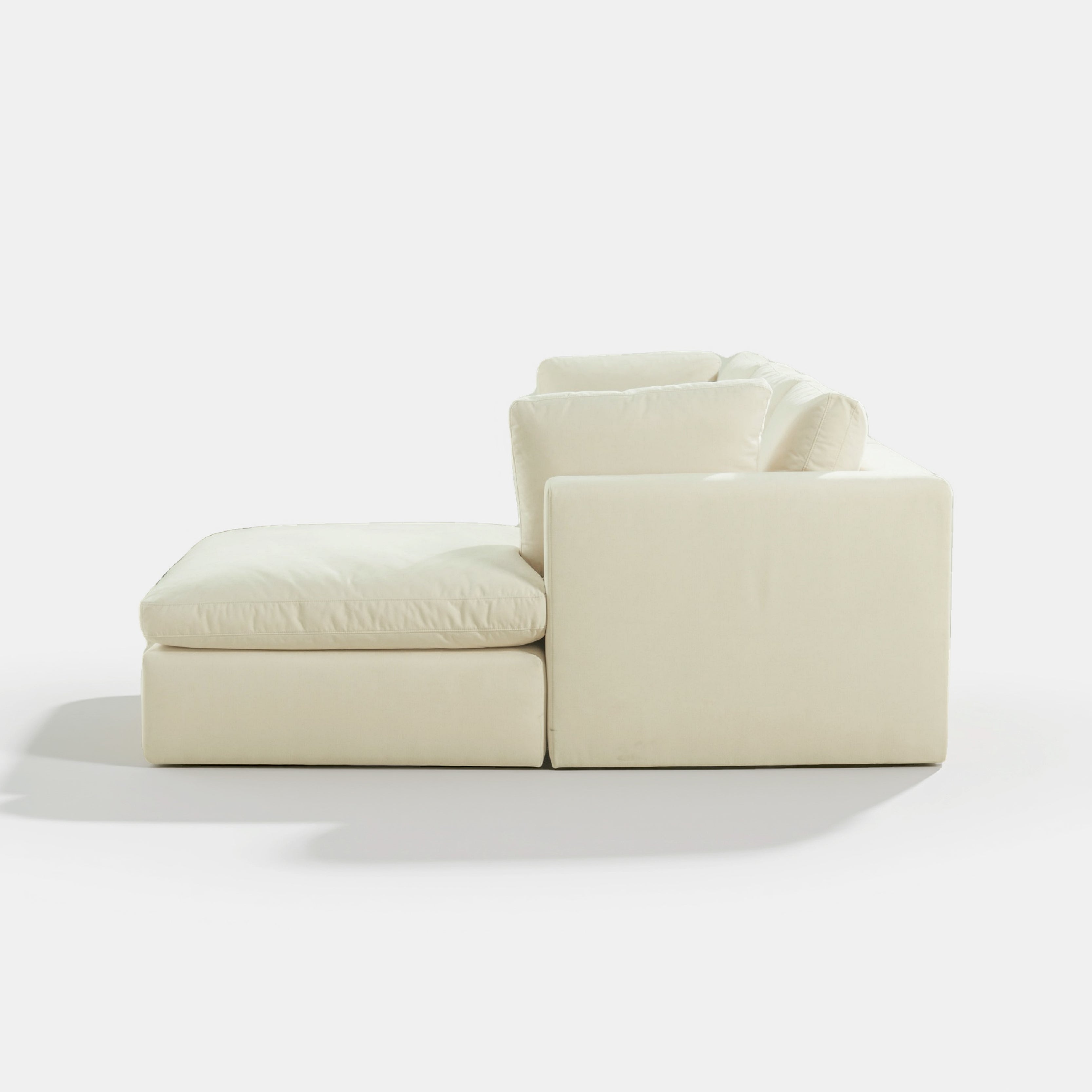 COLAMY AURA Soft Modern Living Cloud-Like Modular Sectional Sofa