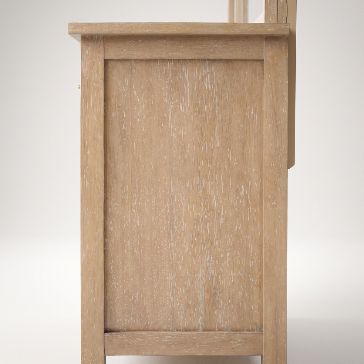 COLAMY HUSH Mid-Century Modern 6 Drawer Double Dresser with Mirror