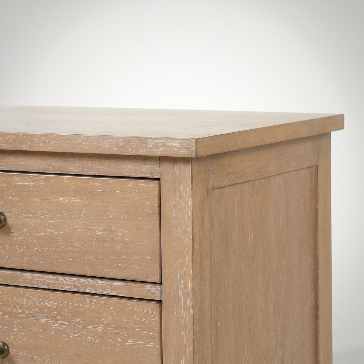 COLAMY HUSH Mid-Century Modern 6 Drawer Double Dresser for Bedroom