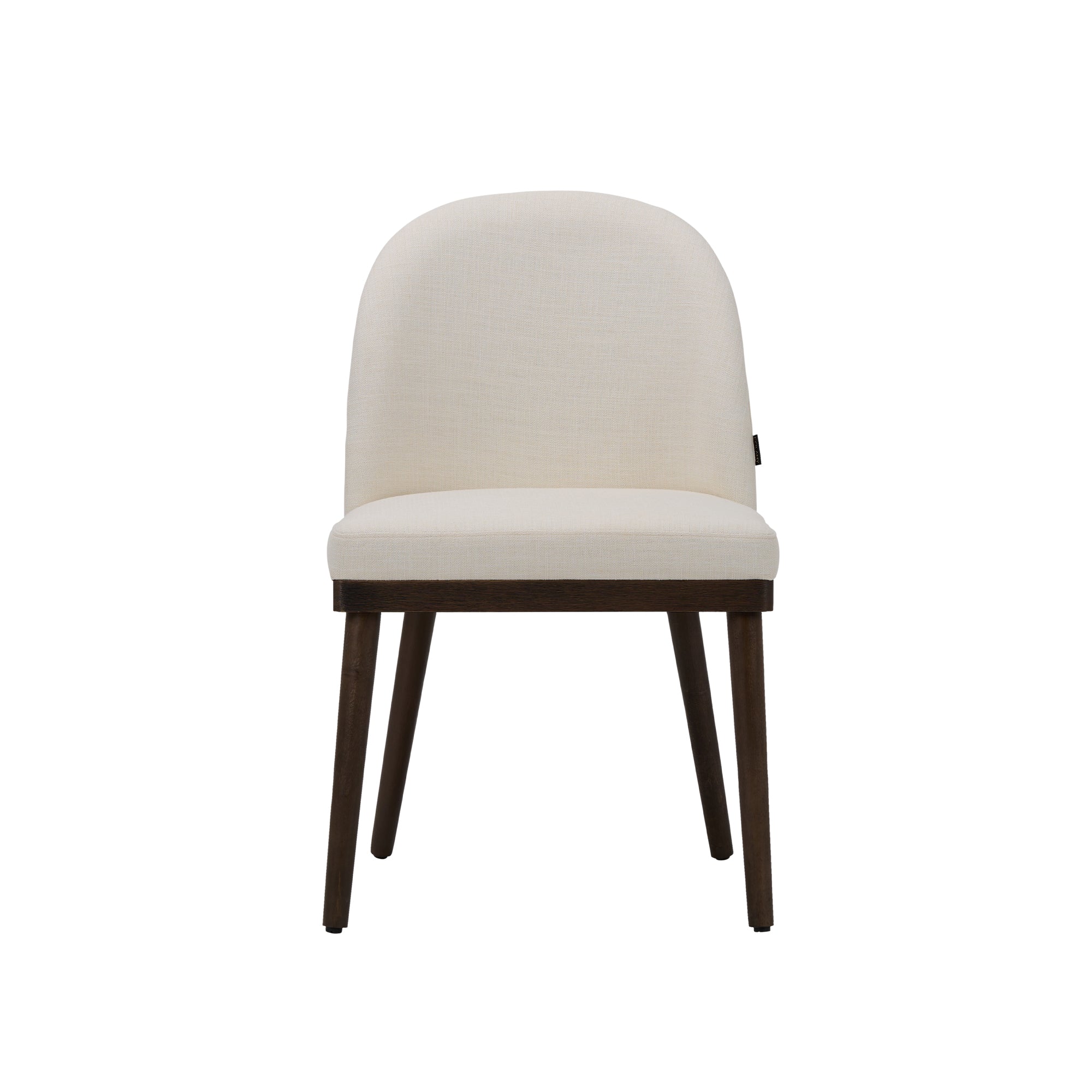 COLAMY Upholstered Mid-back Dining Chair