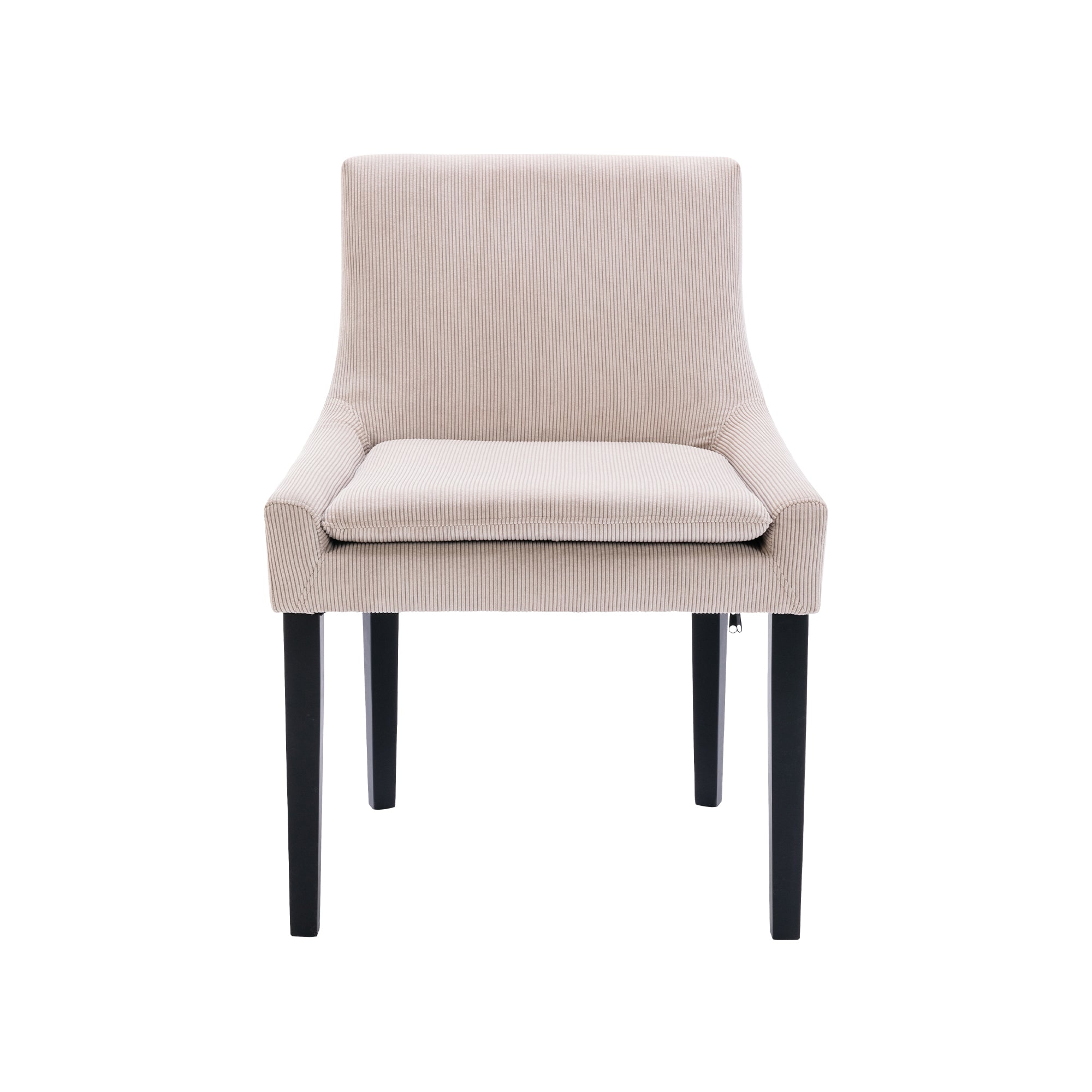 COLAMY Upholstered Corduroy Dining Chair