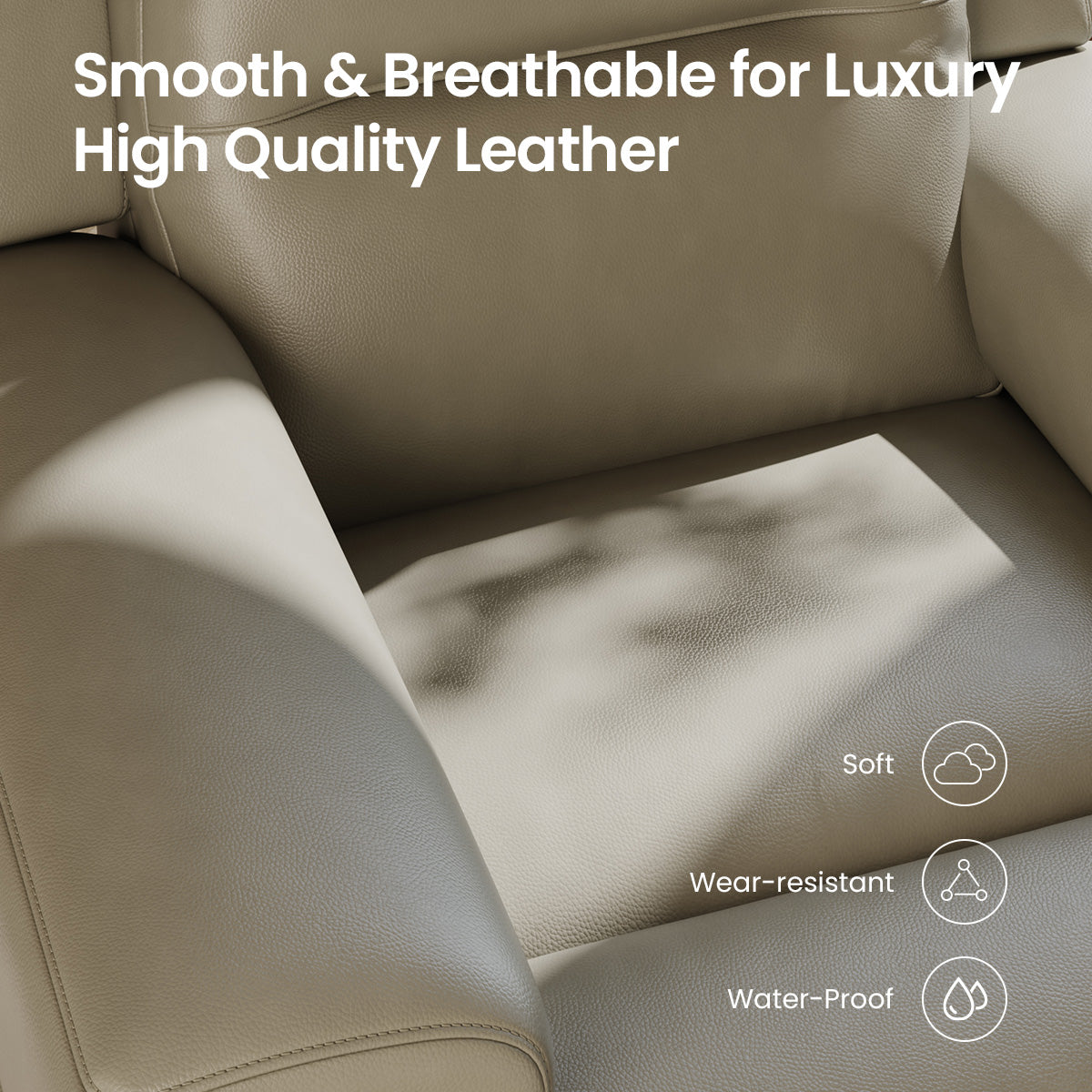 COLAMY AURA Power Recliner with Ambient Lighting