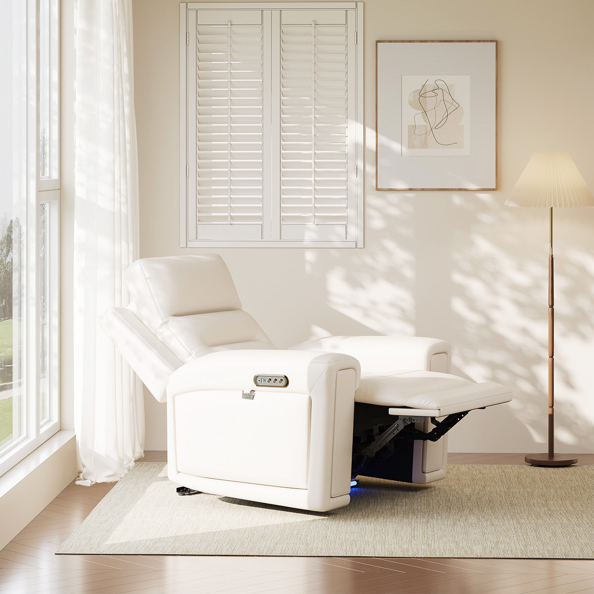 COLAMY AURA Power Recliner with Ambient Lighting