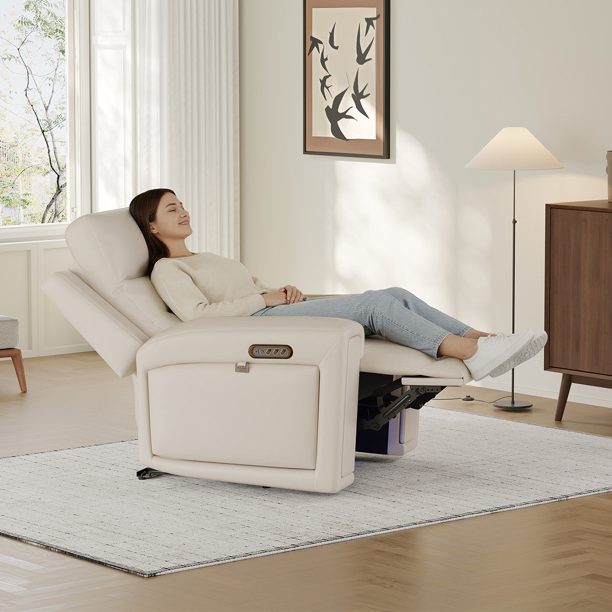 COLAMY AURA Power Recliner with Ambient Lighting